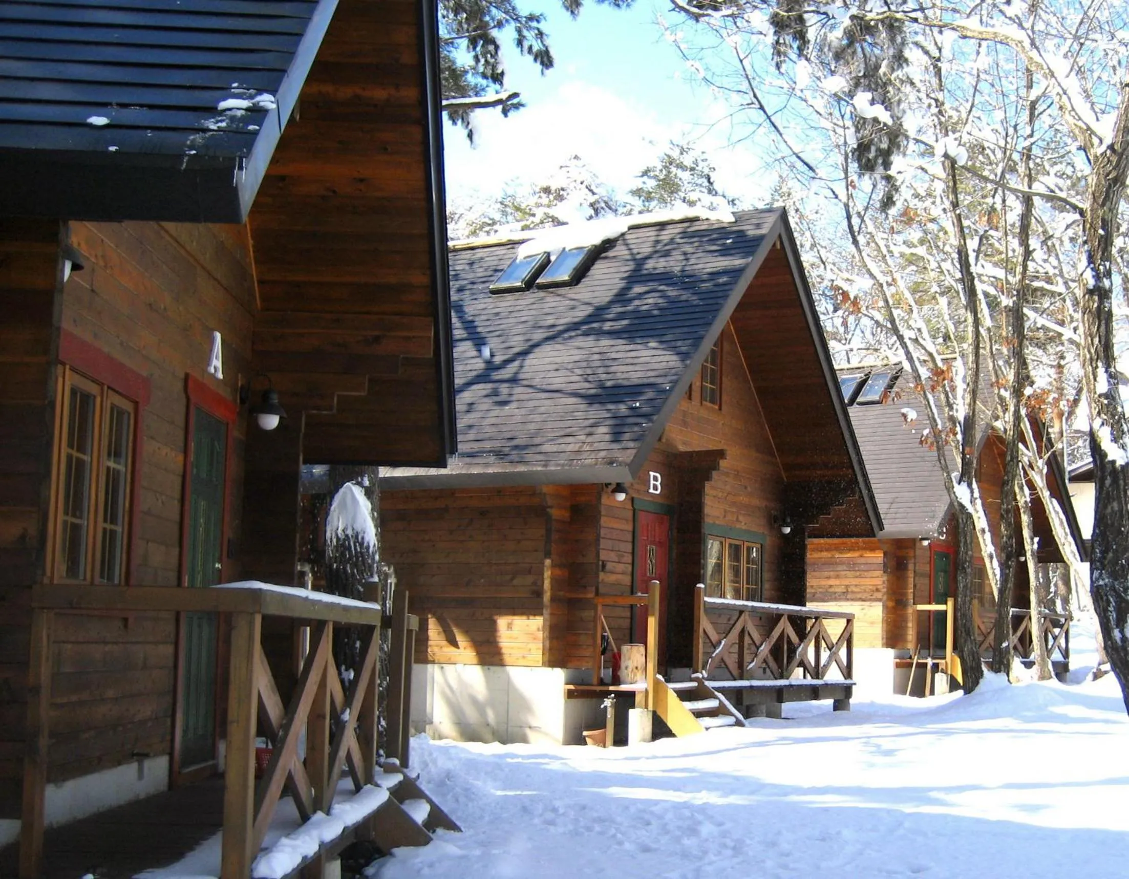 Property building in Hakuba Brownie Cottages
