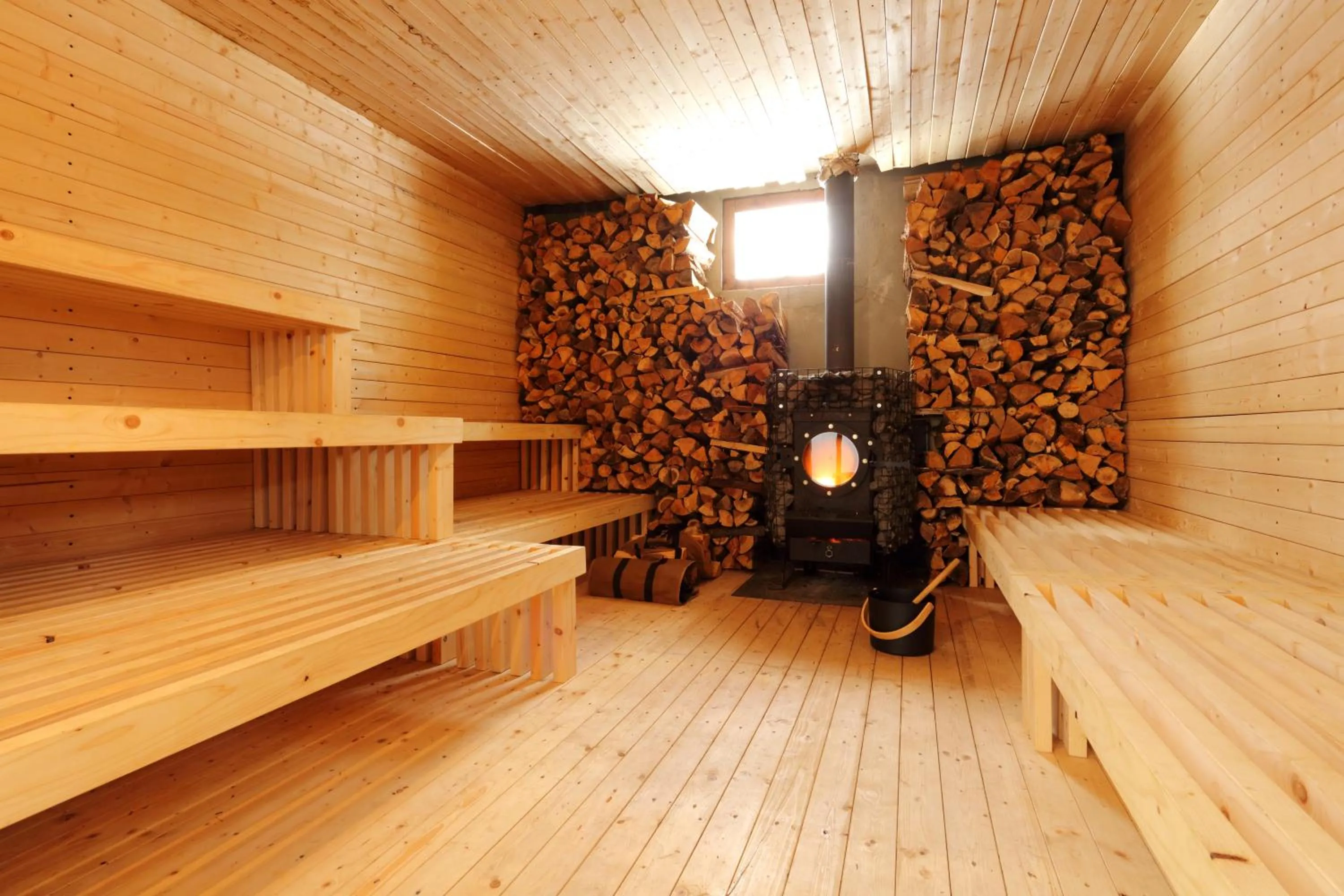 Sauna in Hakuba Brownie Cottages