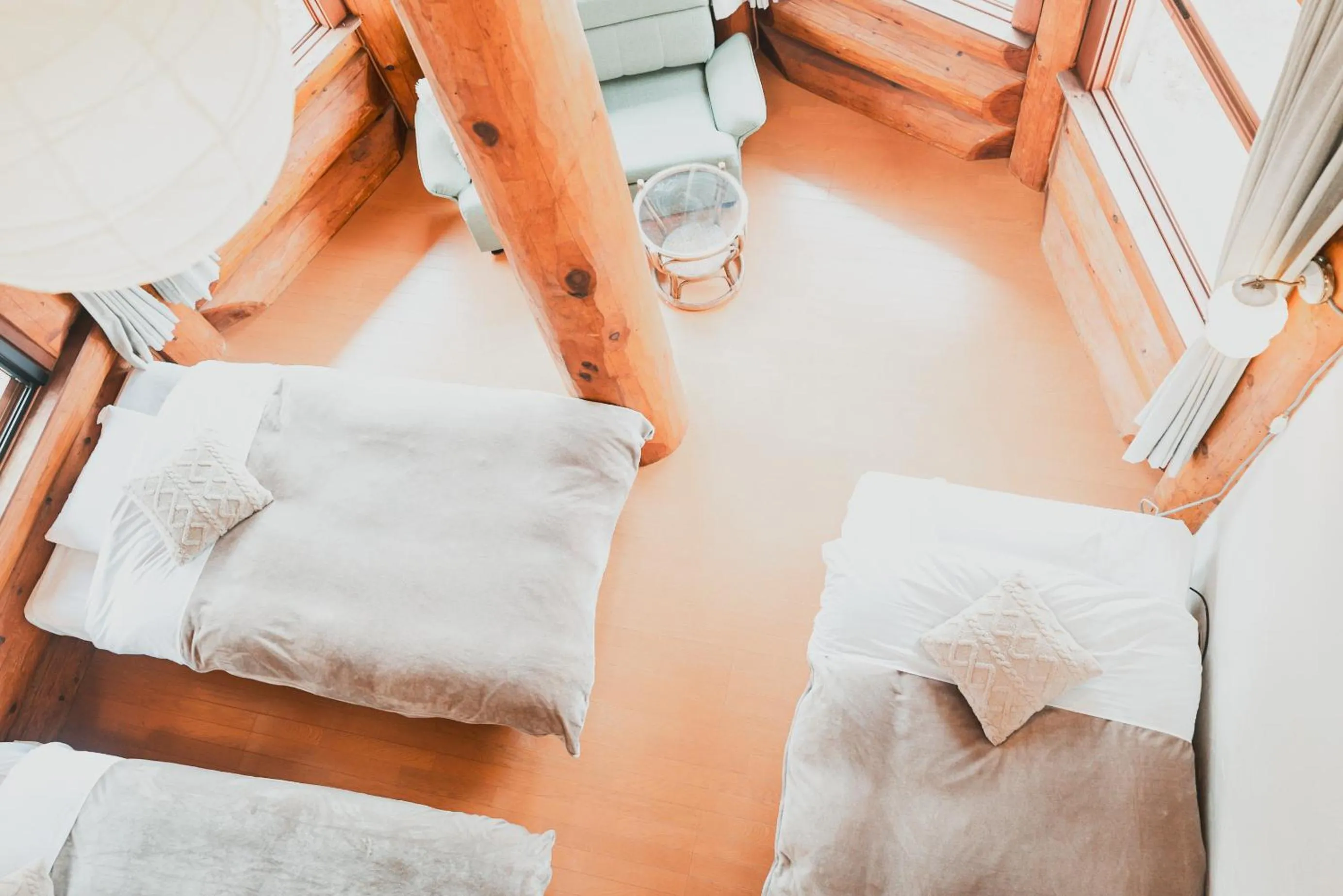 Photo of the whole room, Bed in Hakuba Brownie Cottages