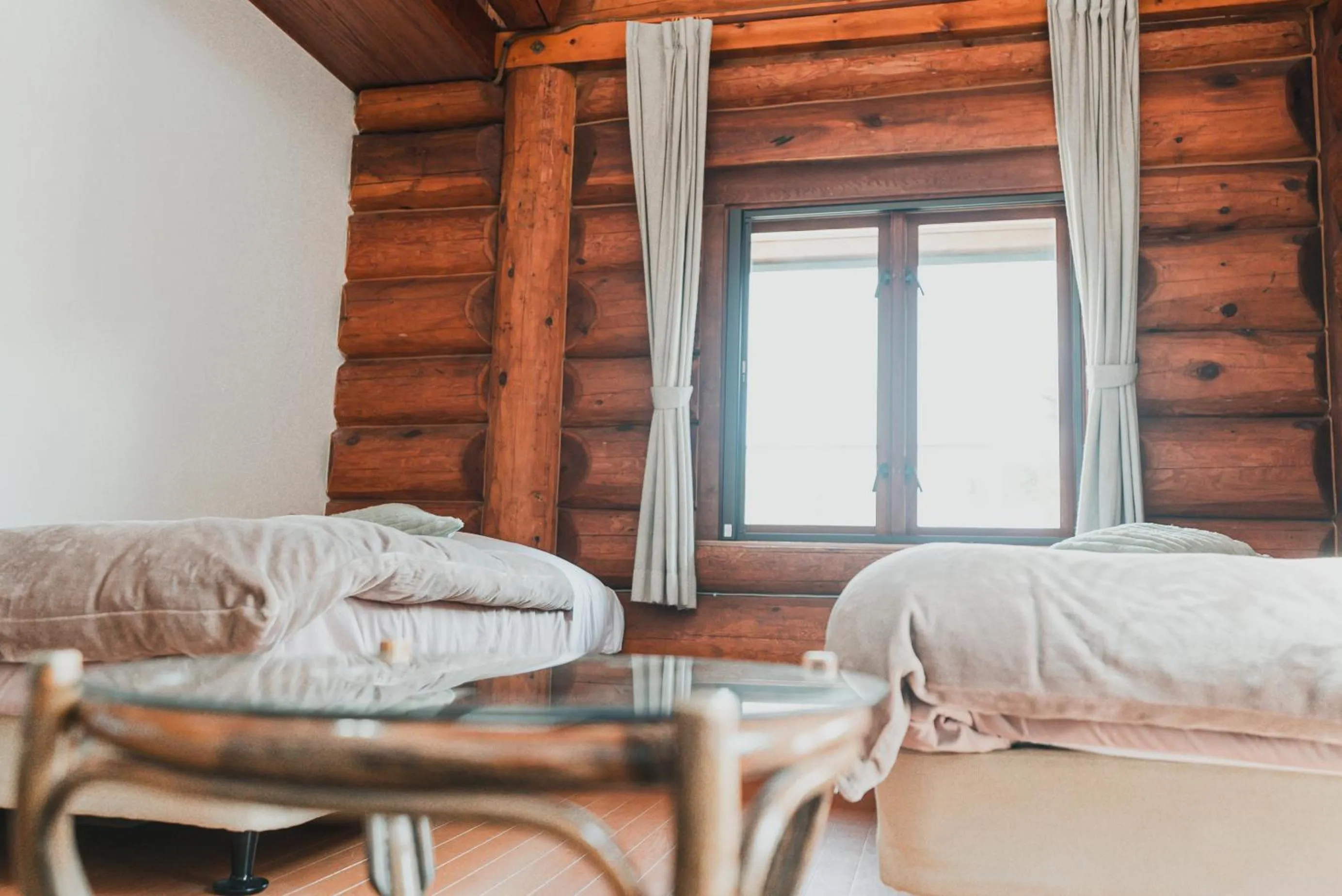 Photo of the whole room, Bed in Hakuba Brownie Cottages