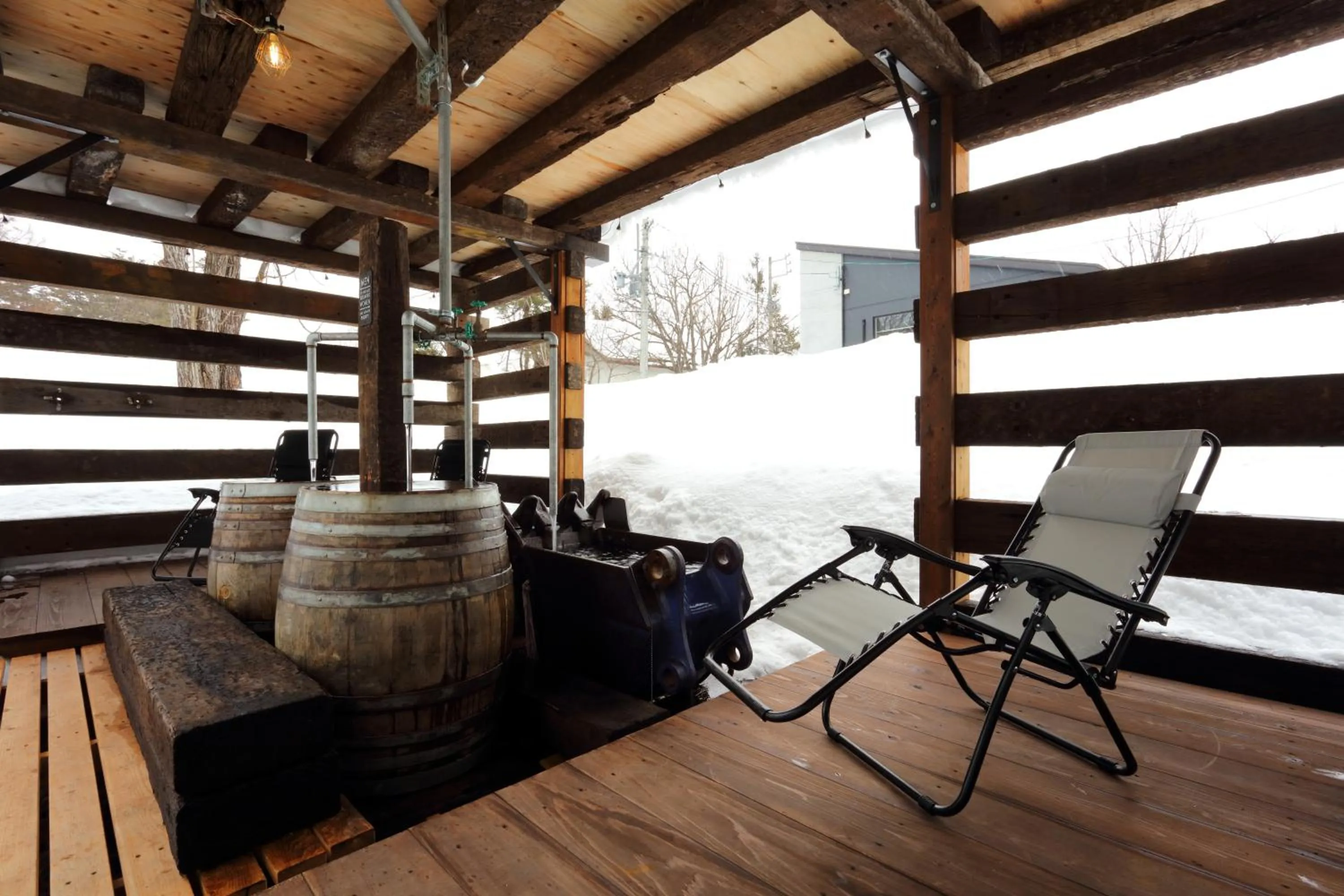 Sauna in Hakuba Brownie Cottages