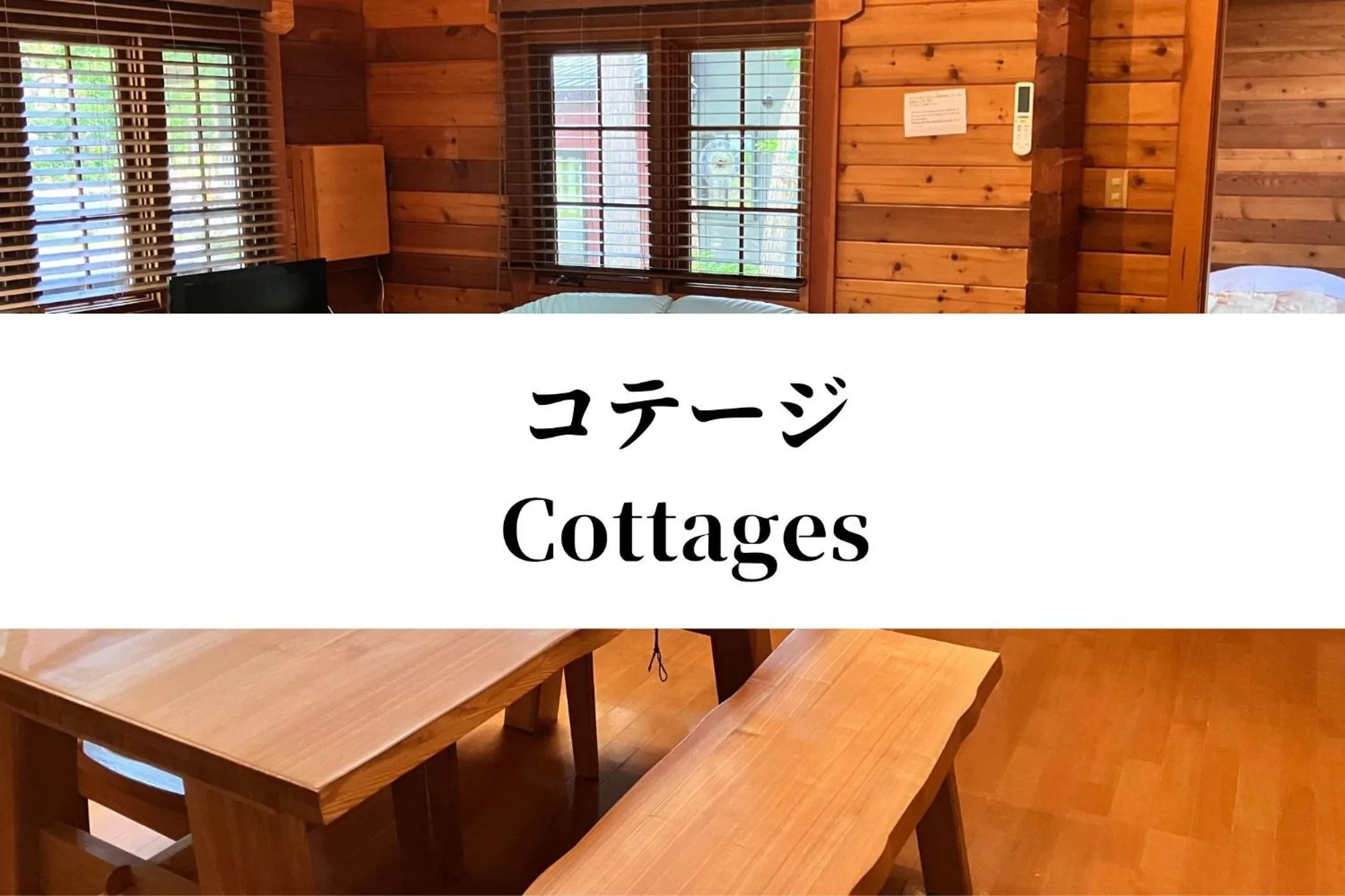 Dining area in Hakuba Brownie Cottages