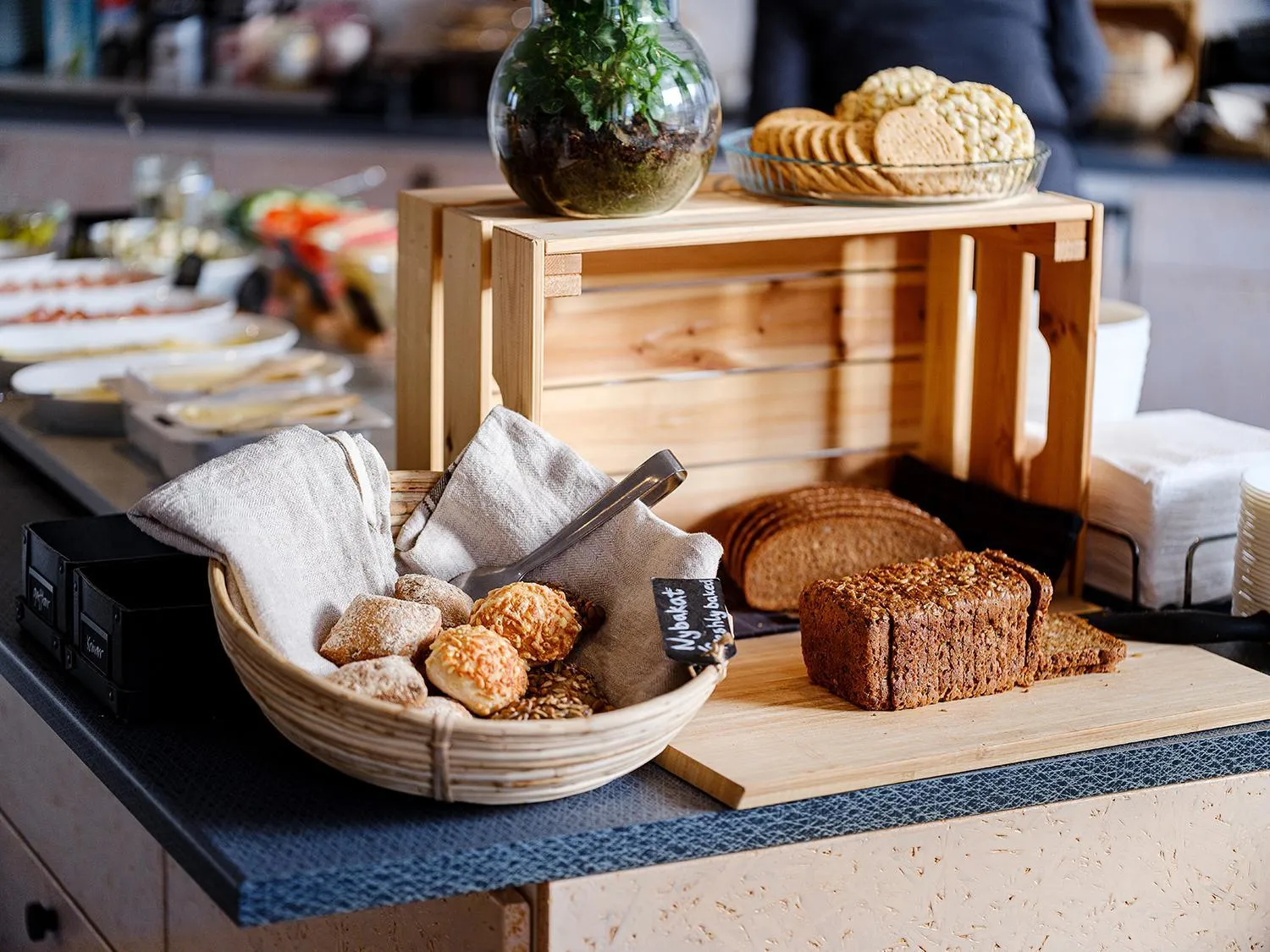 Breakfast in Norrland YMCA Hostel Umeå