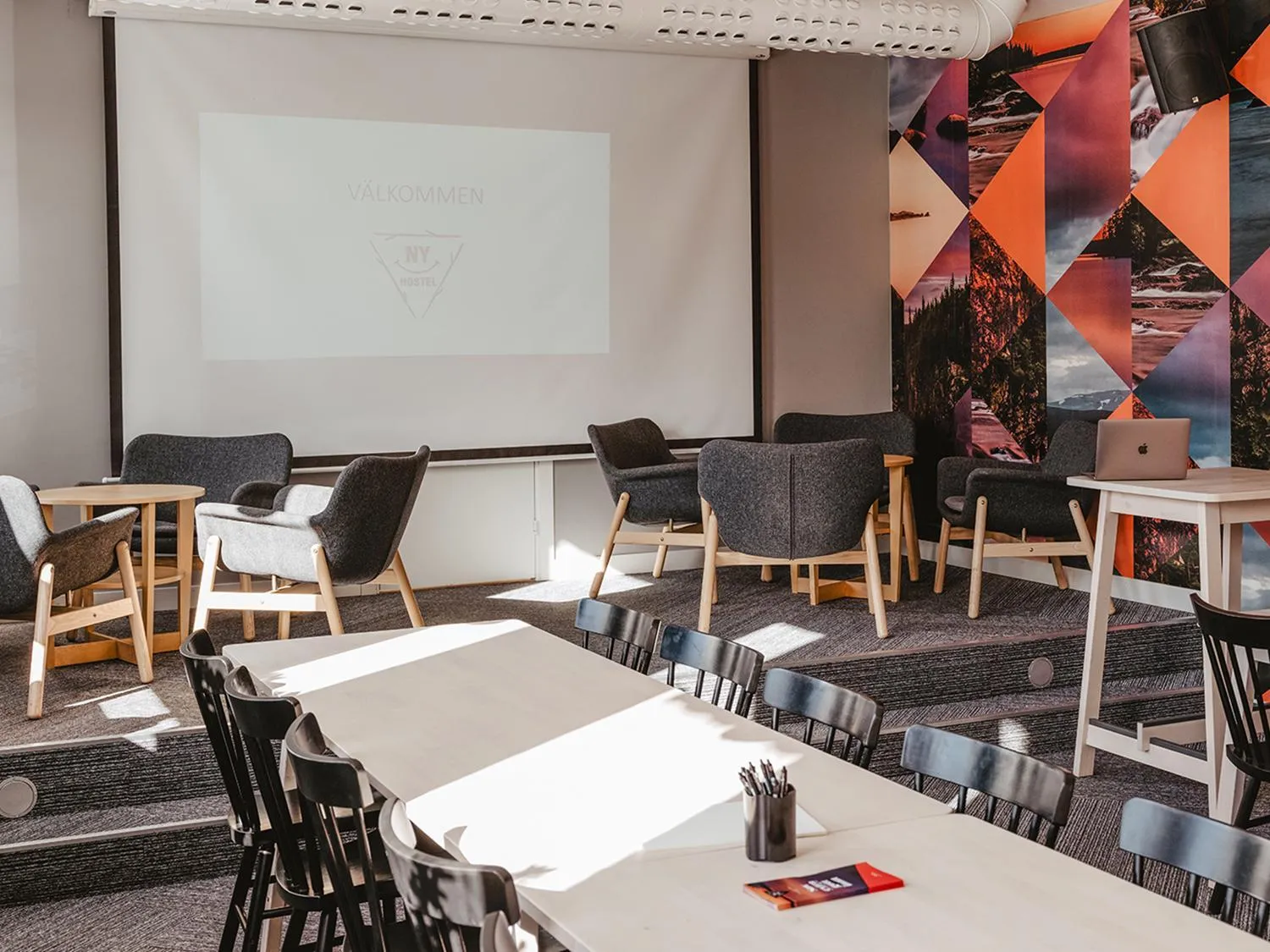 Meeting/conference room in Norrland YMCA Hostel Umeå