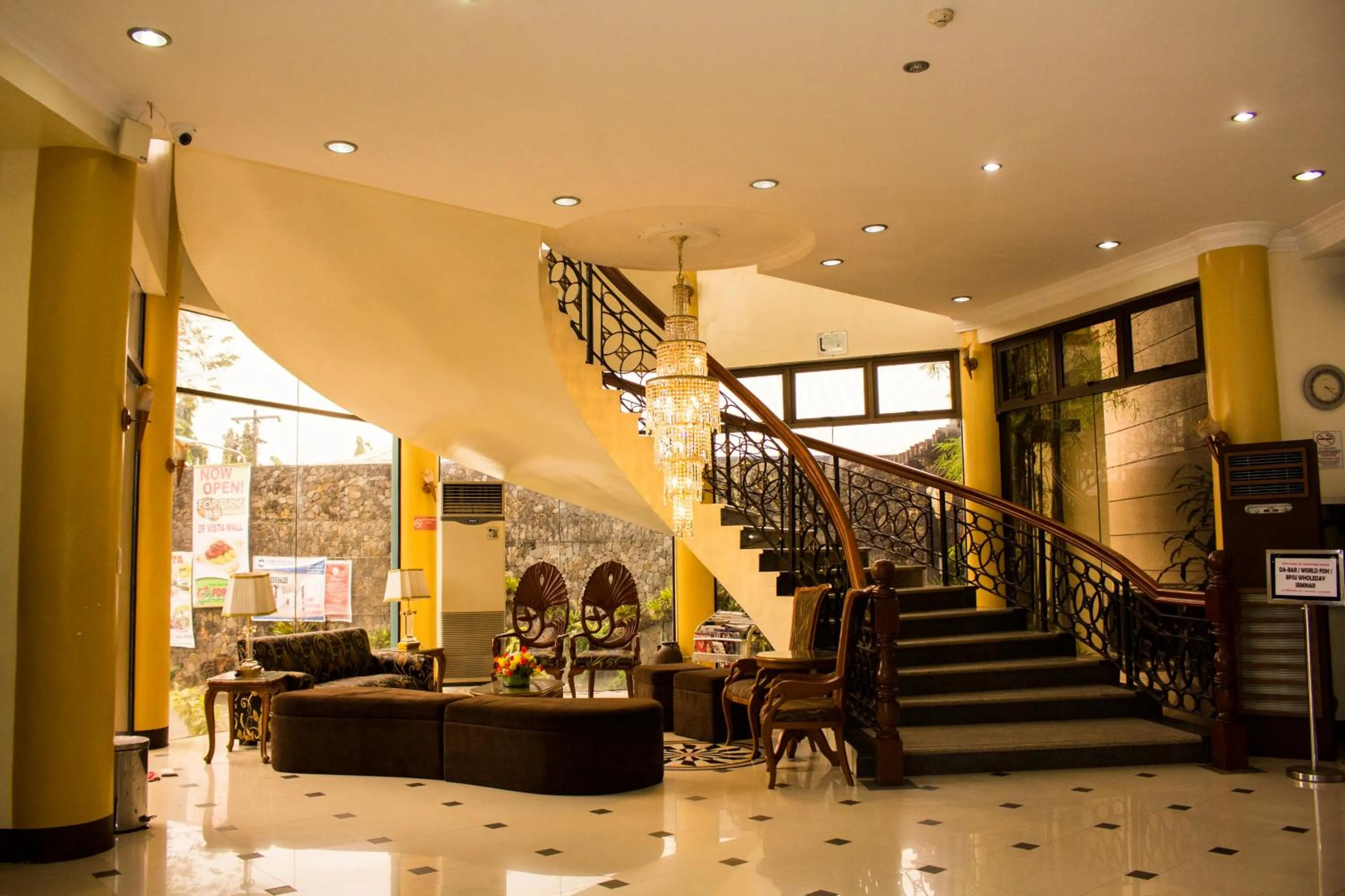 Property building in Crown Royale Hotel