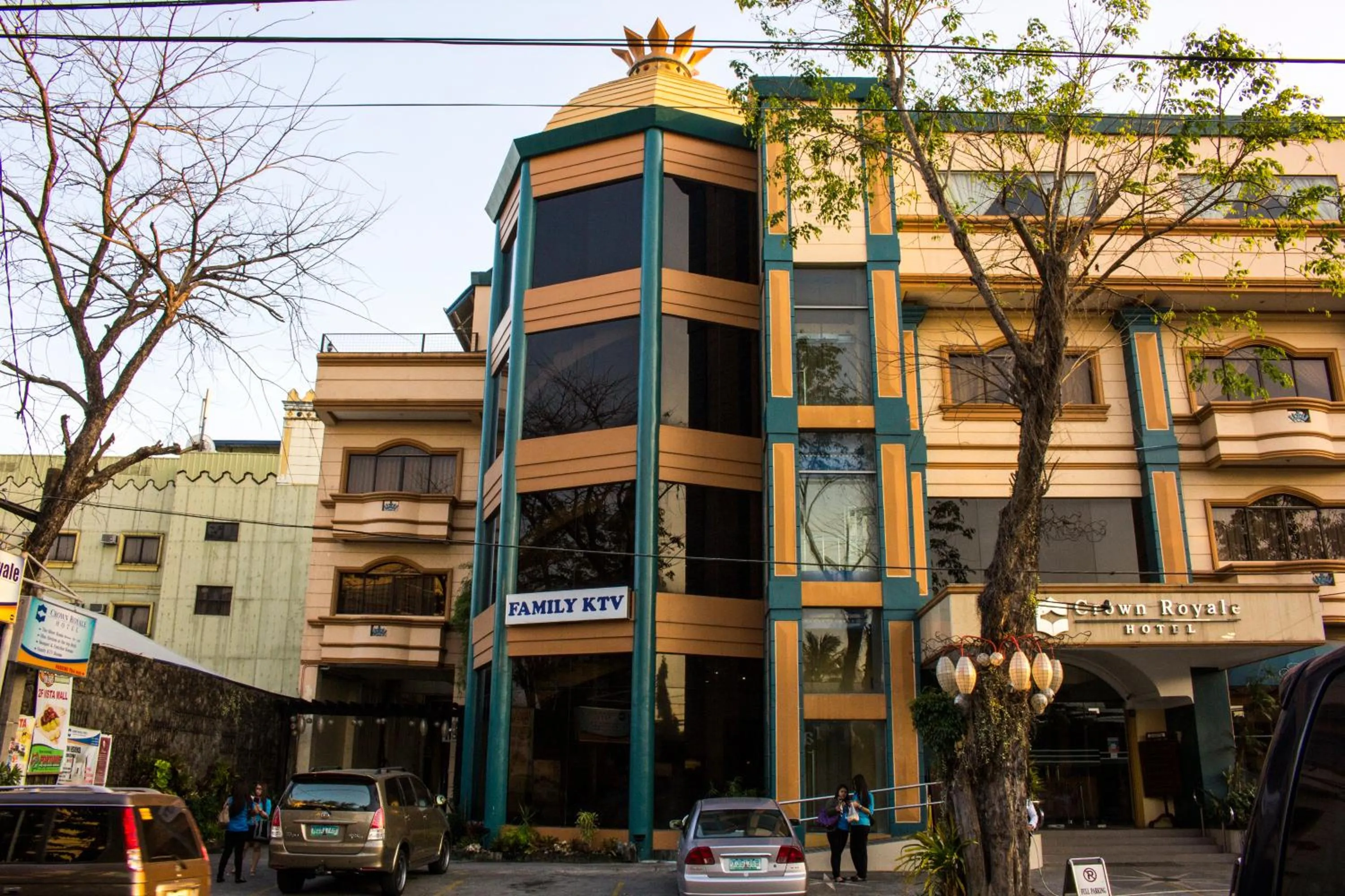 Property building in Crown Royale Hotel