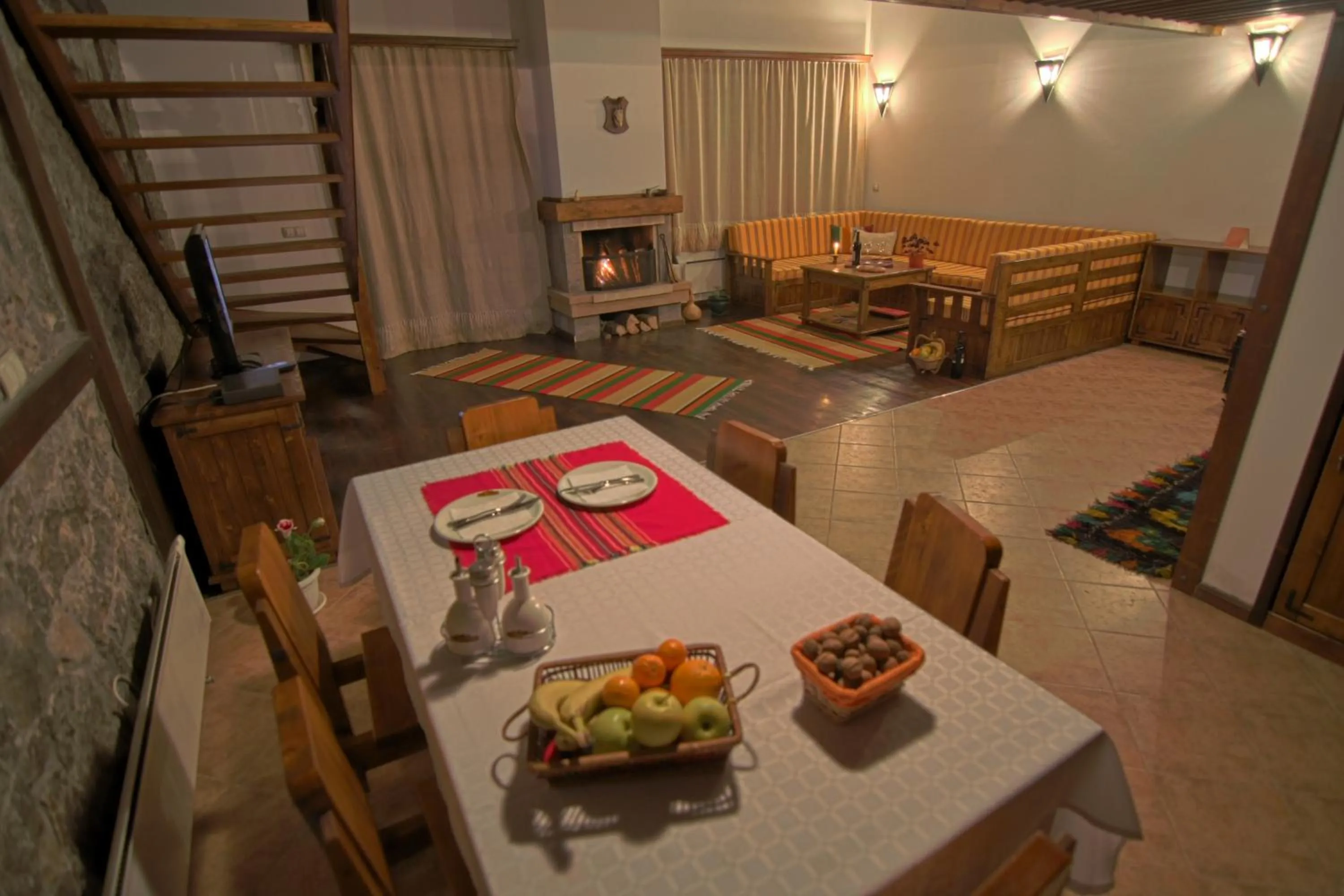 Dining area in Holiday Village Kochorite