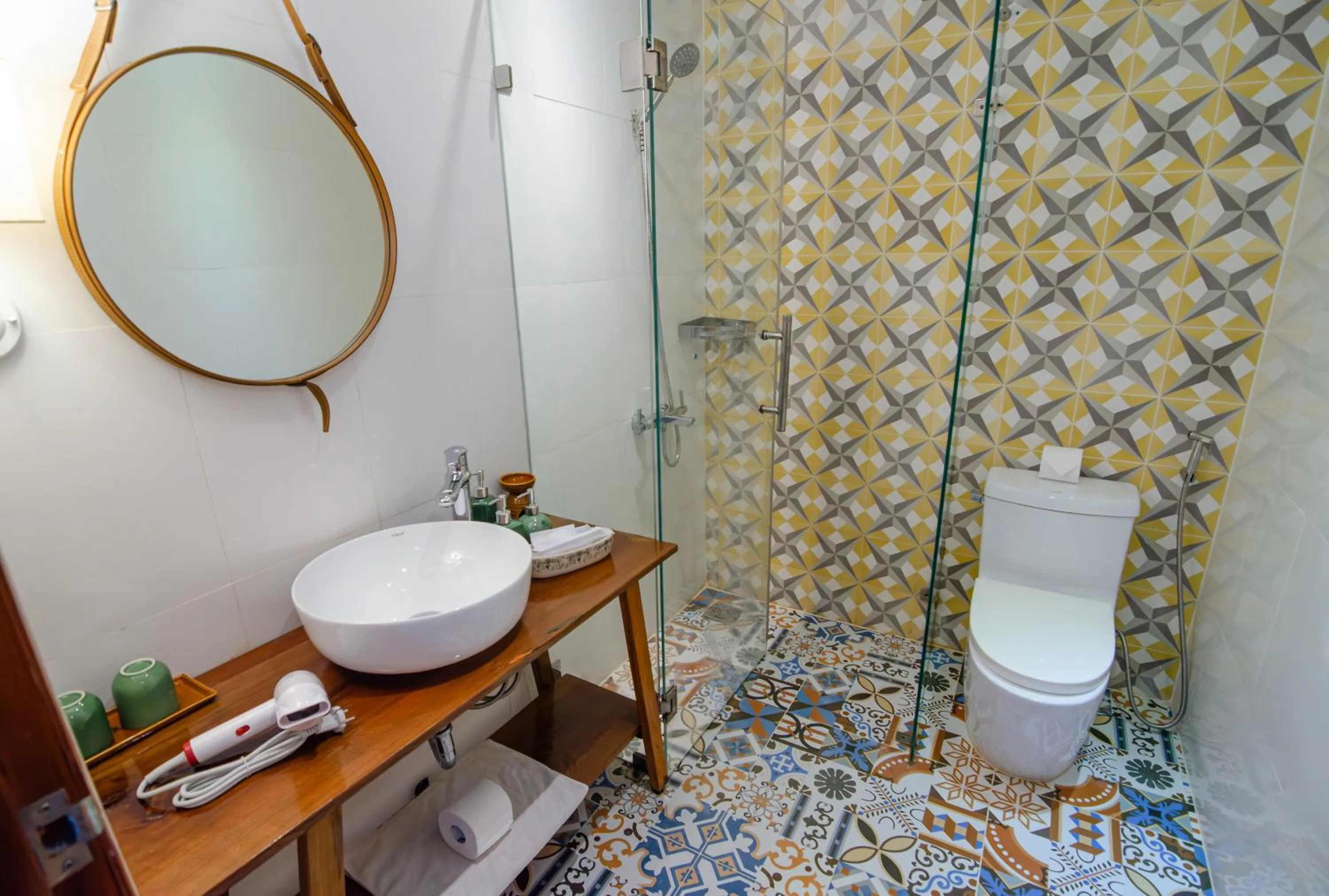 Bathroom in Hotel De Condor