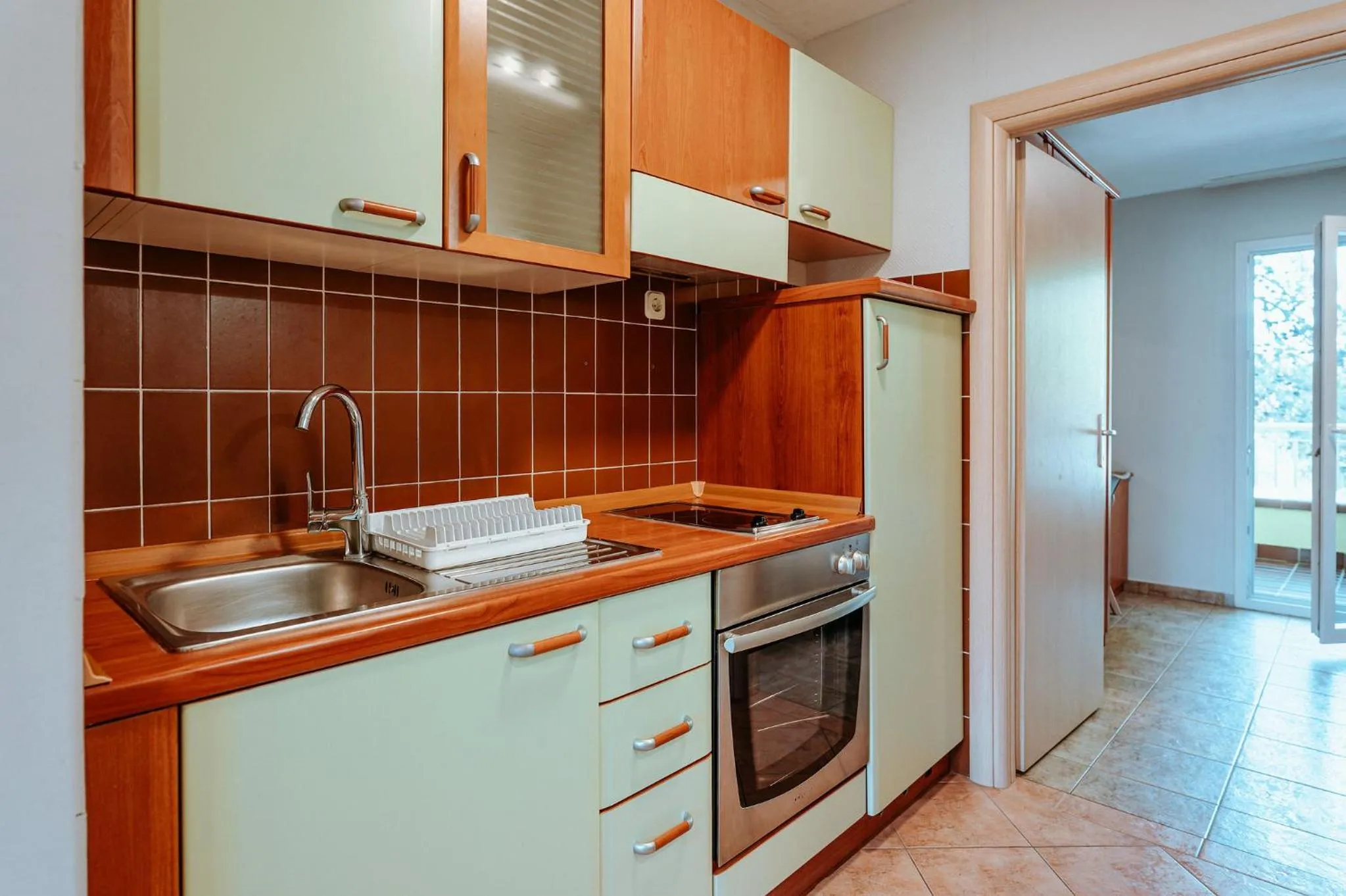 Kitchen or kitchenette in Matilde Beach Resort