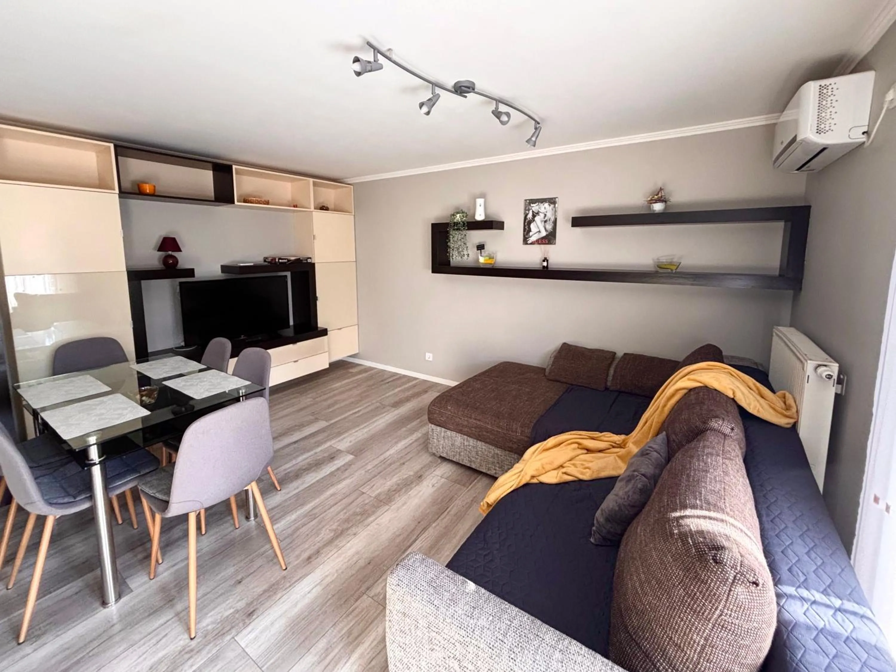 Living room in Dorina Wellness Apartman