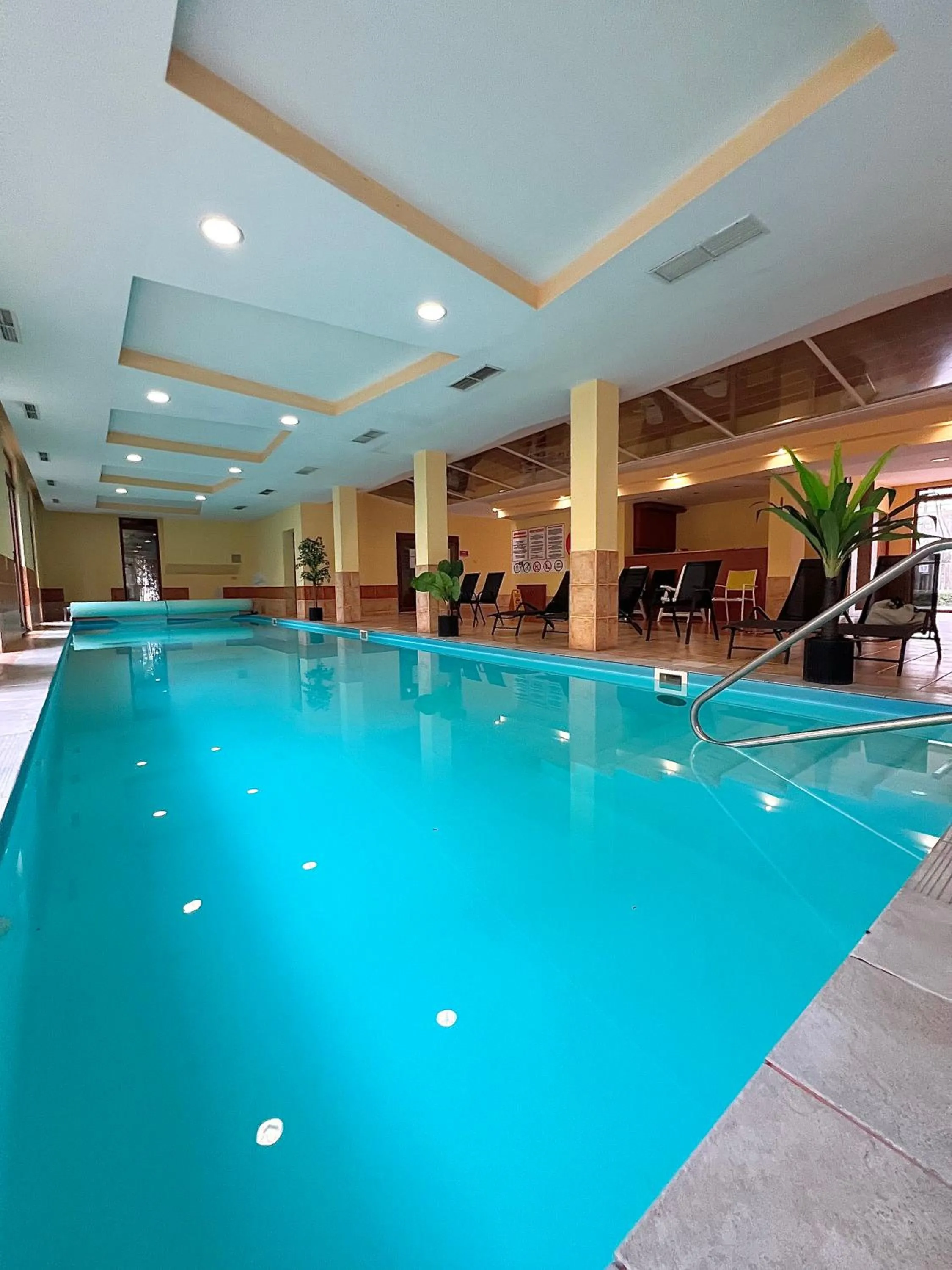 Swimming pool in Dorina Wellness Apartman