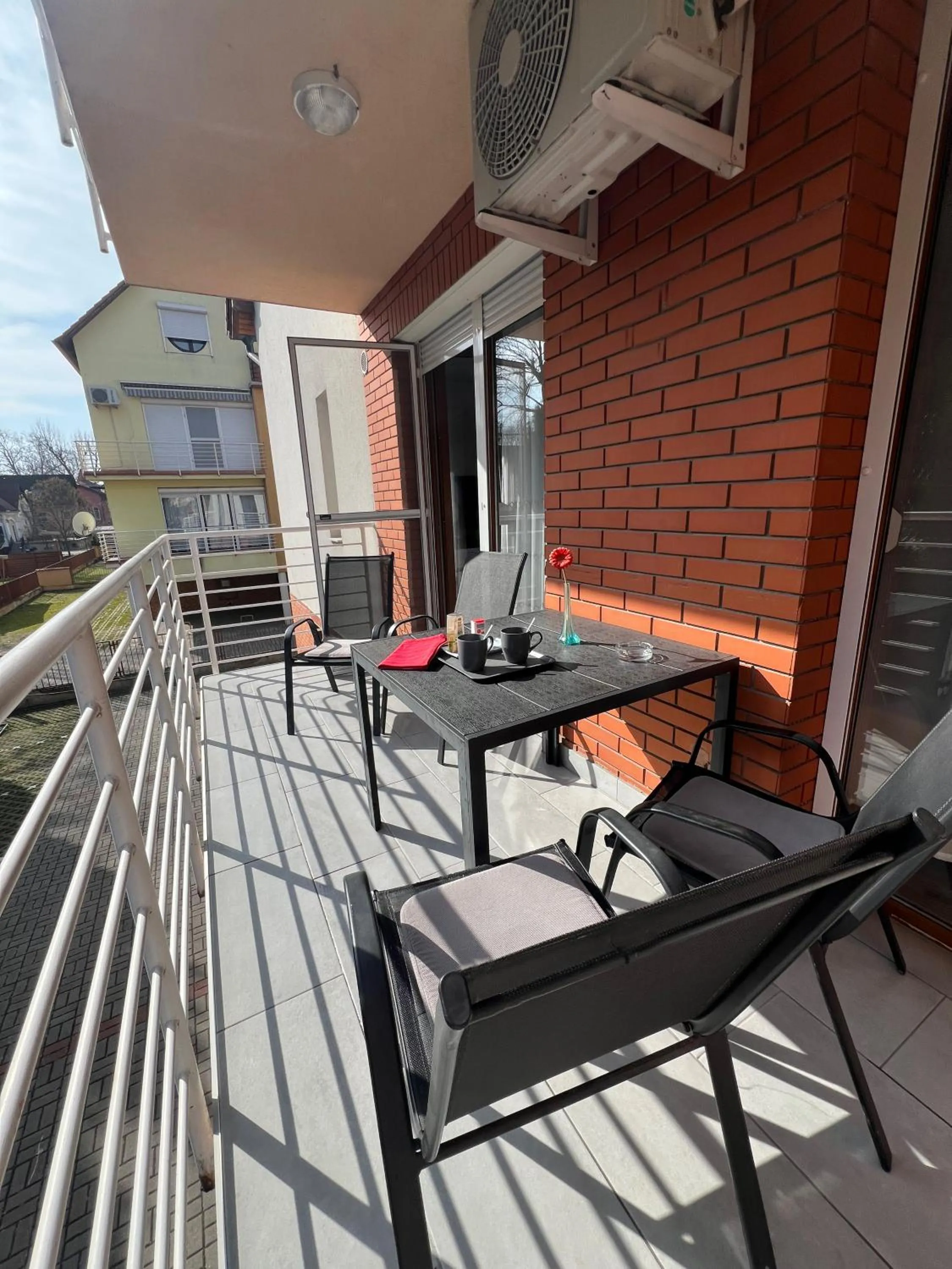 Balcony/Terrace in Dorina Wellness Apartman