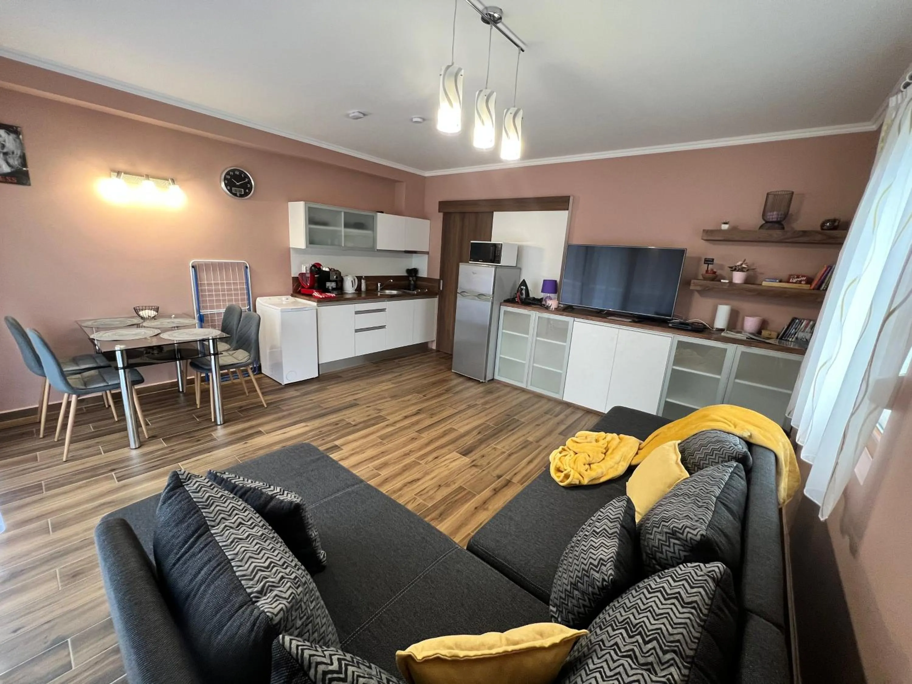 Living room in Dorina Wellness Apartman
