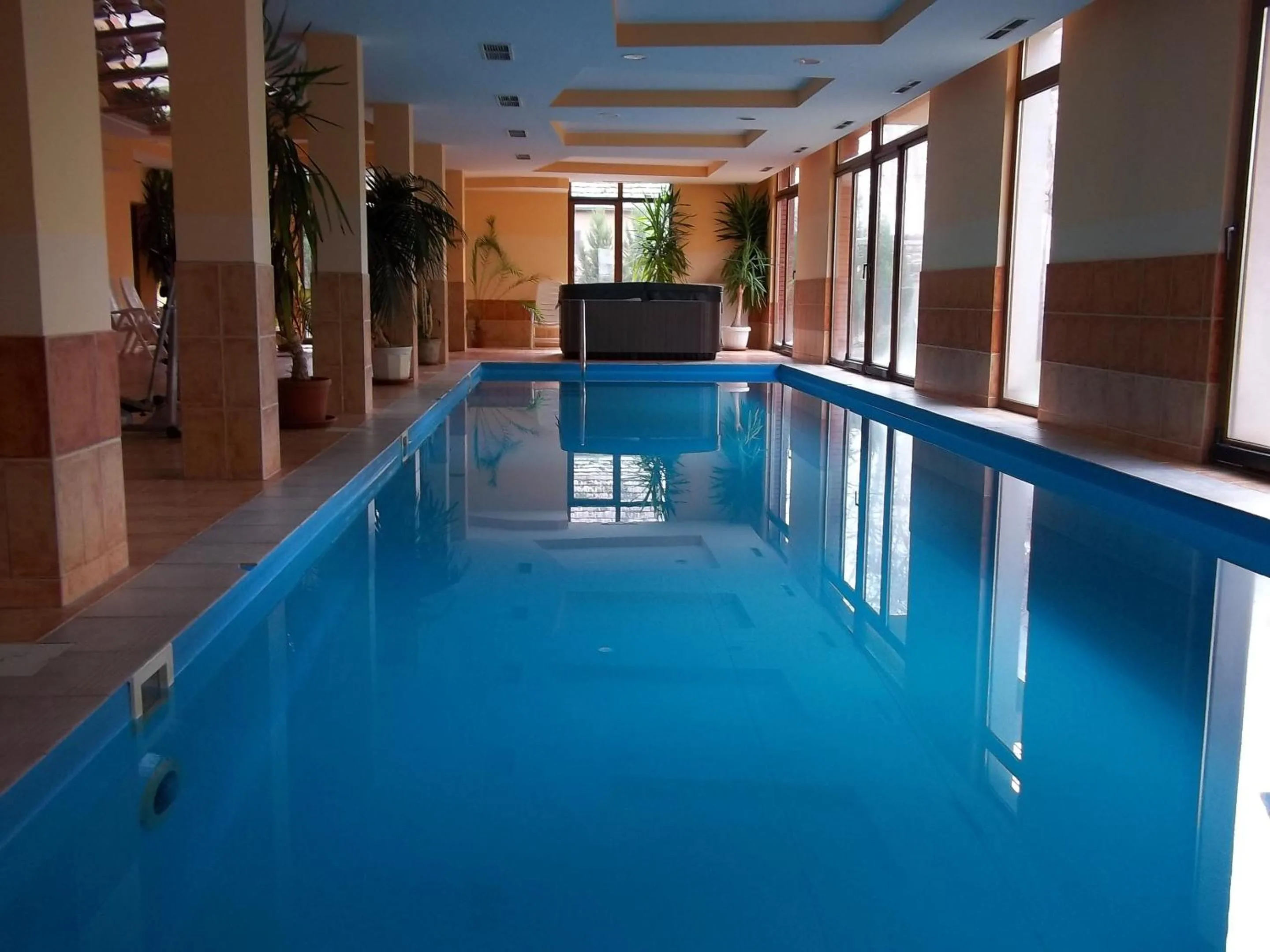 Swimming pool in Dorina Wellness Apartman