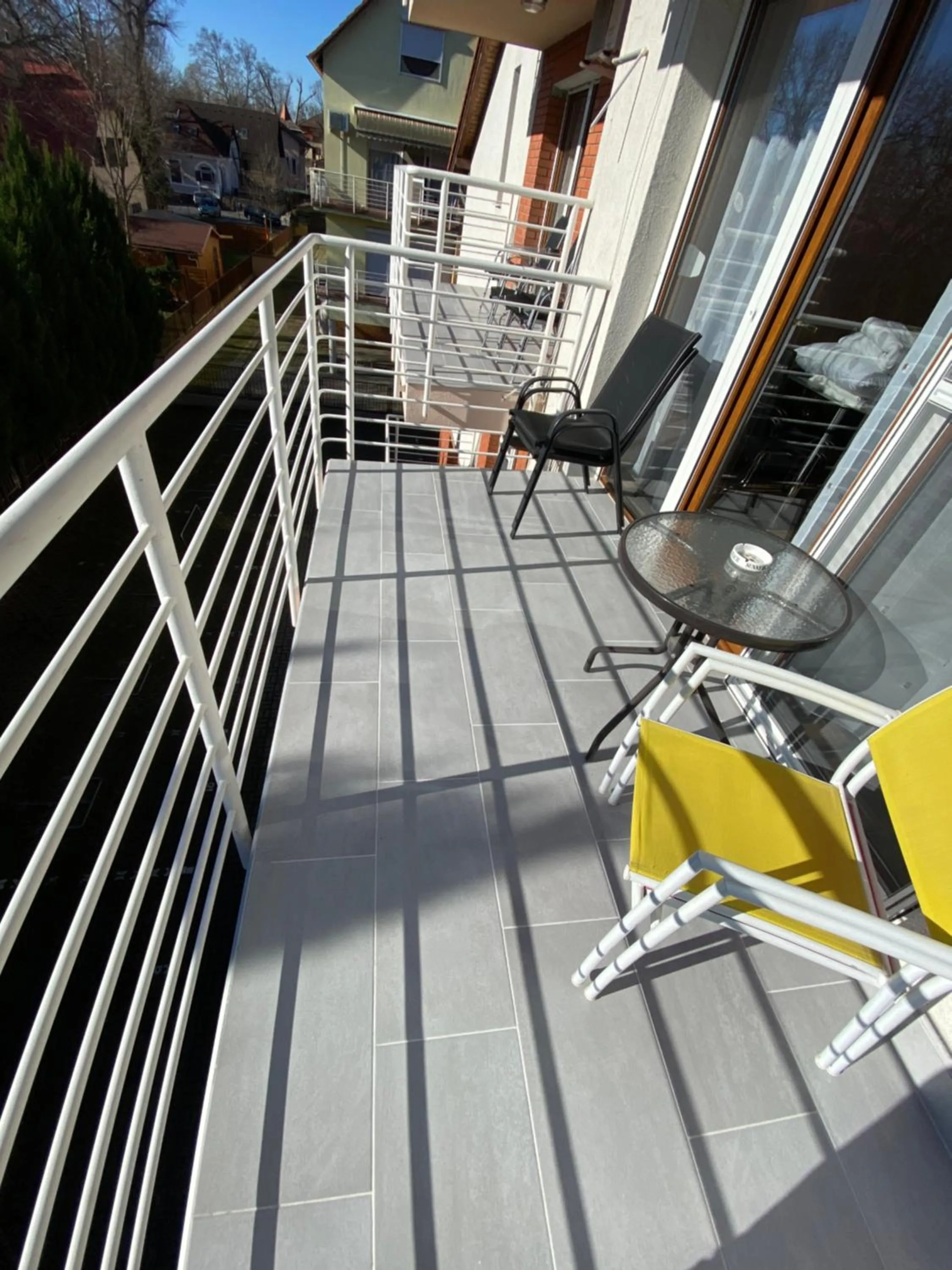 Balcony/Terrace in Dorina Wellness Apartman