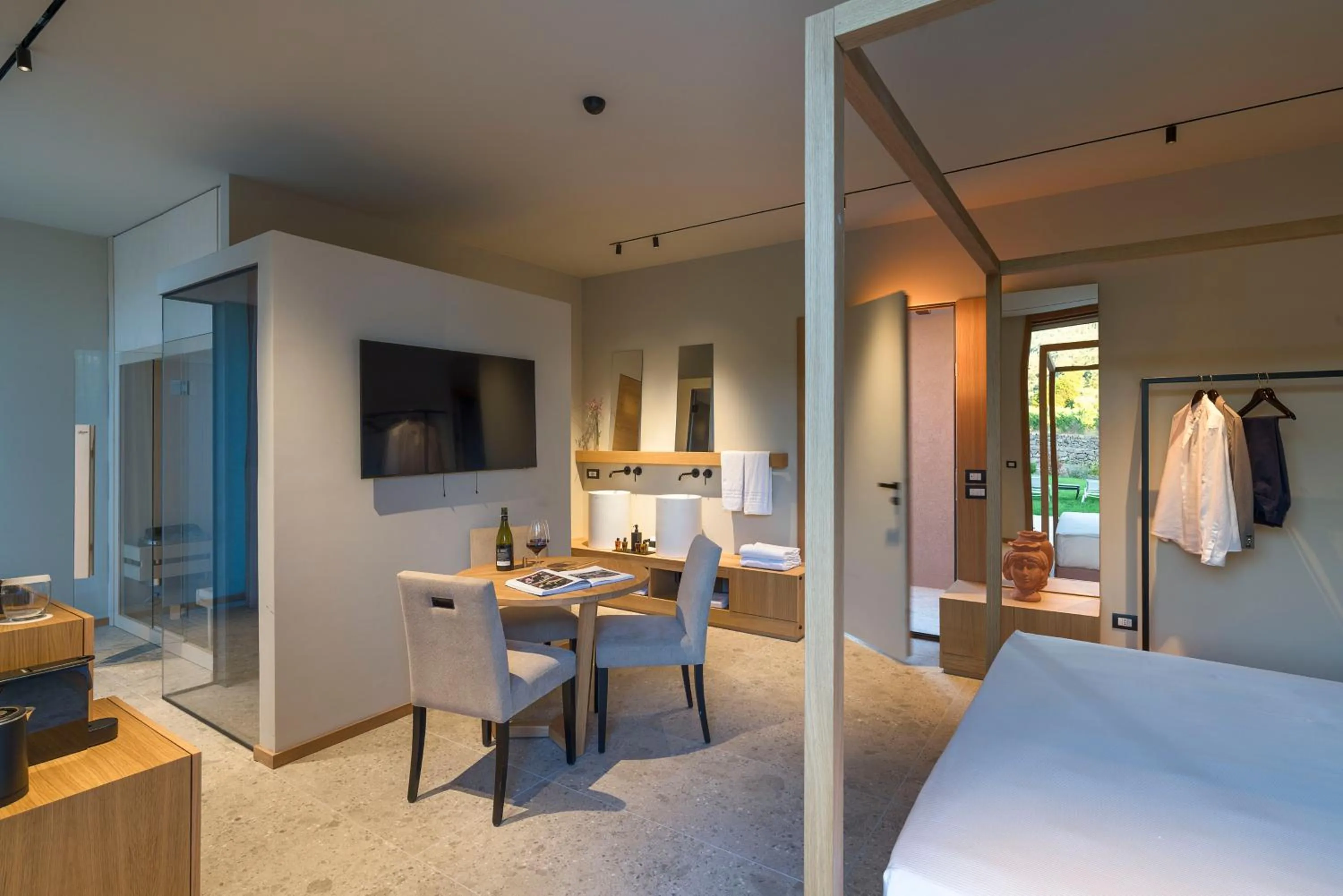 Bedroom, Bed in Villa Neri Resort & Spa