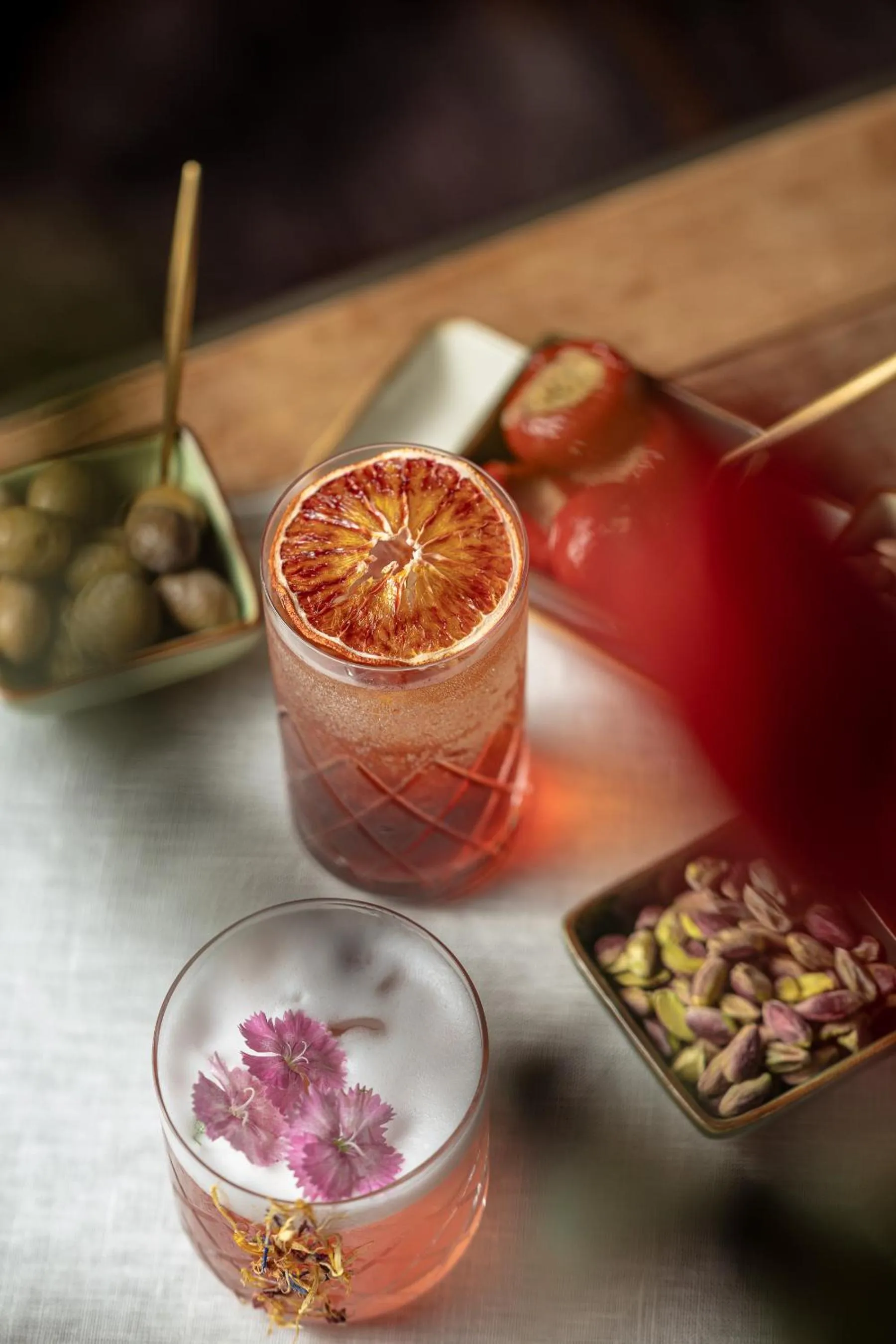 Food and drinks in Villa Neri Resort & Spa