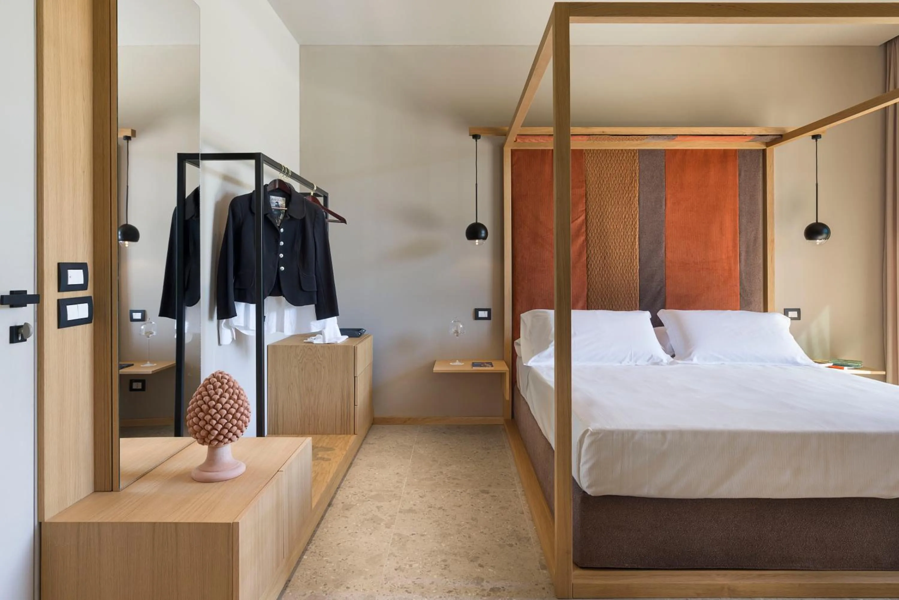 Bed in Villa Neri Resort & Spa