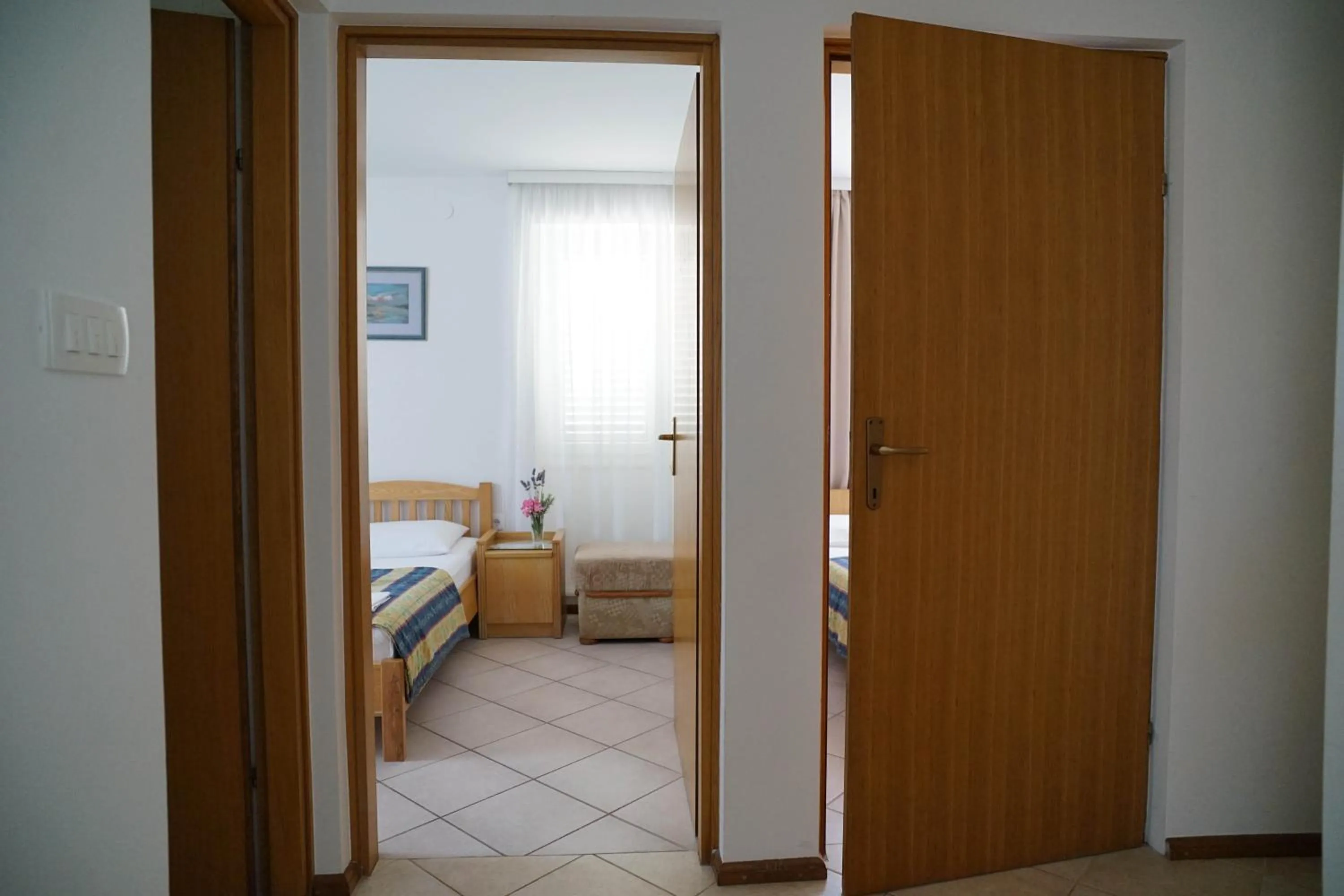 Bedroom, Bed in Apartments and Rooms Degra