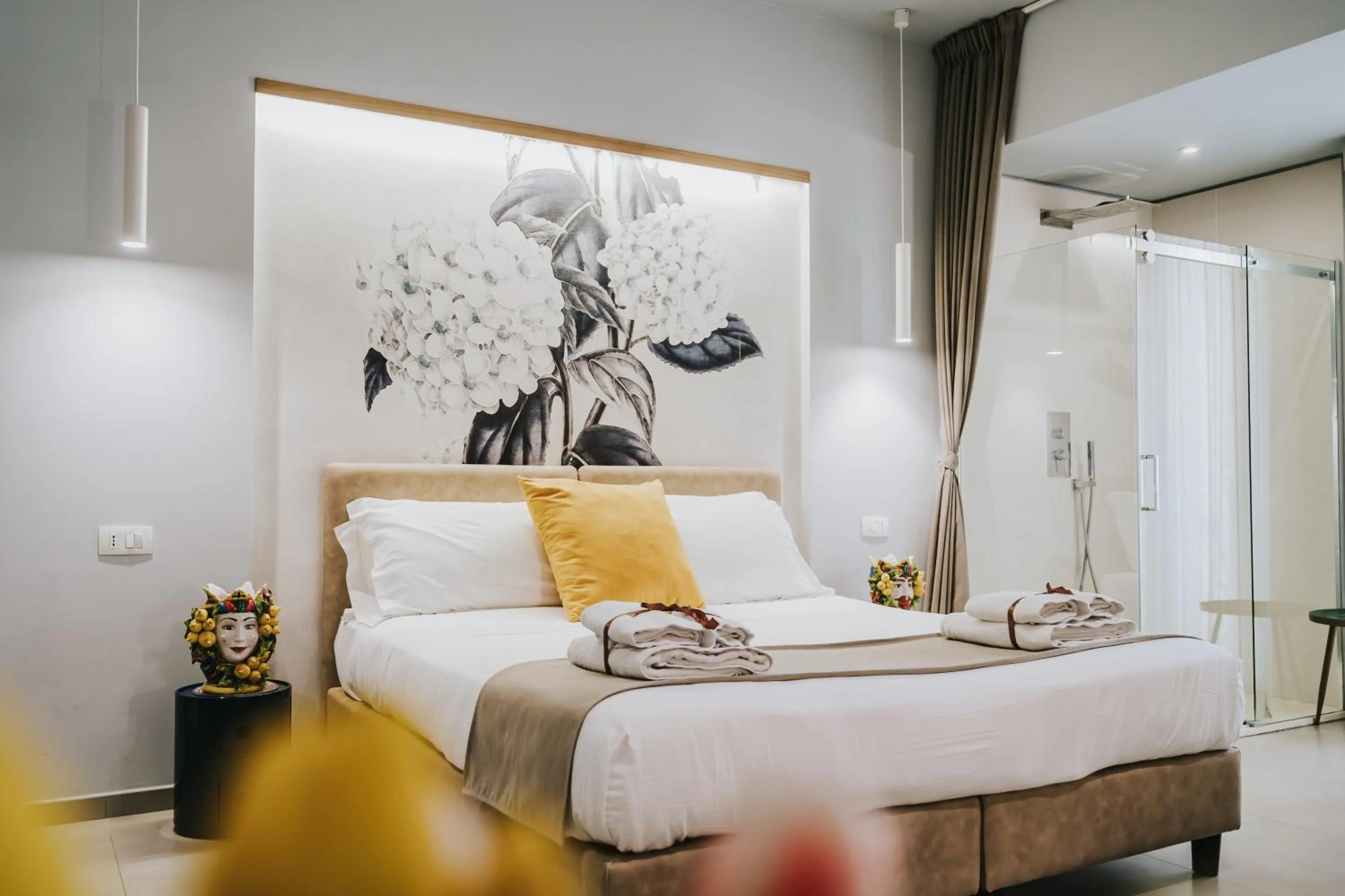 Bed in Villa Sece - Luxury Rooms