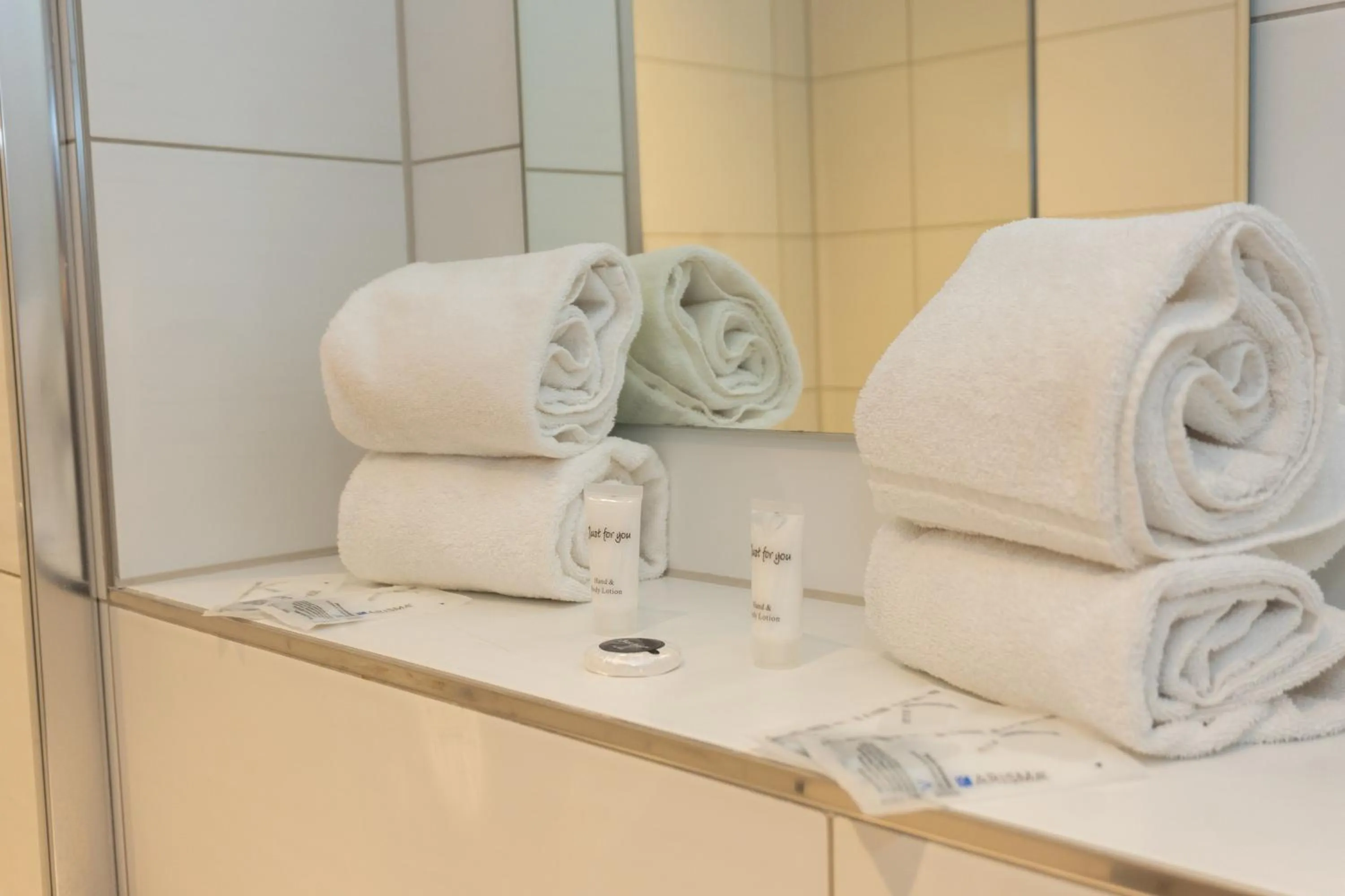 Bathroom in Hotel Work Life Residence am Bahnhof