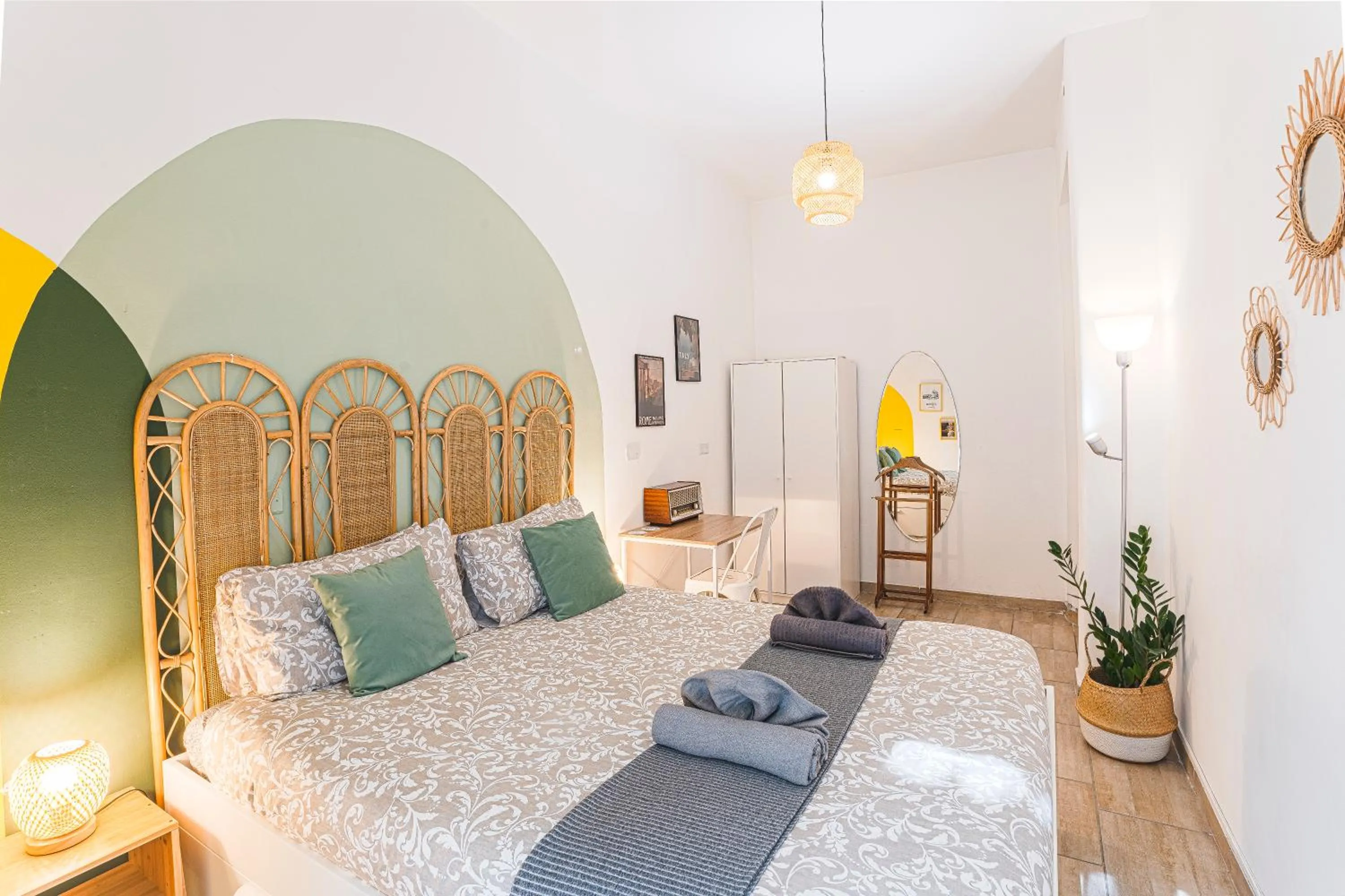 Bed in BigFamilyRome - Testaccio Riverside