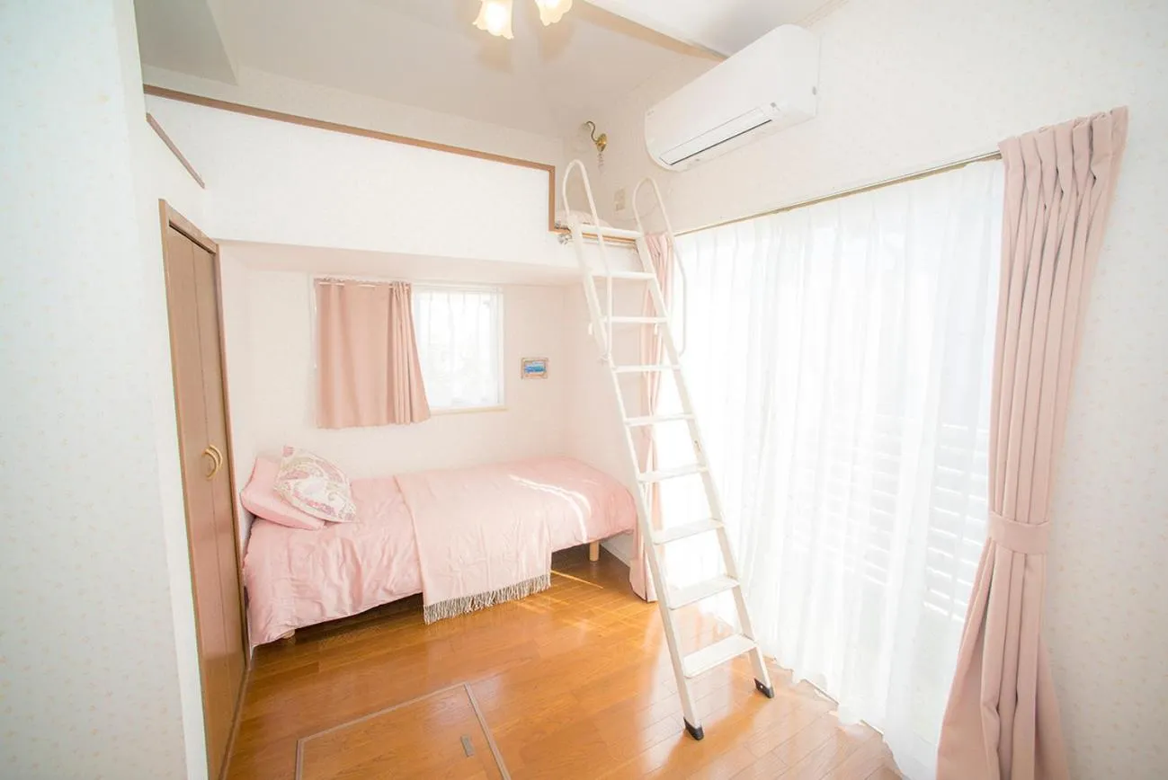Bedroom, Bed in Zushi Beach House