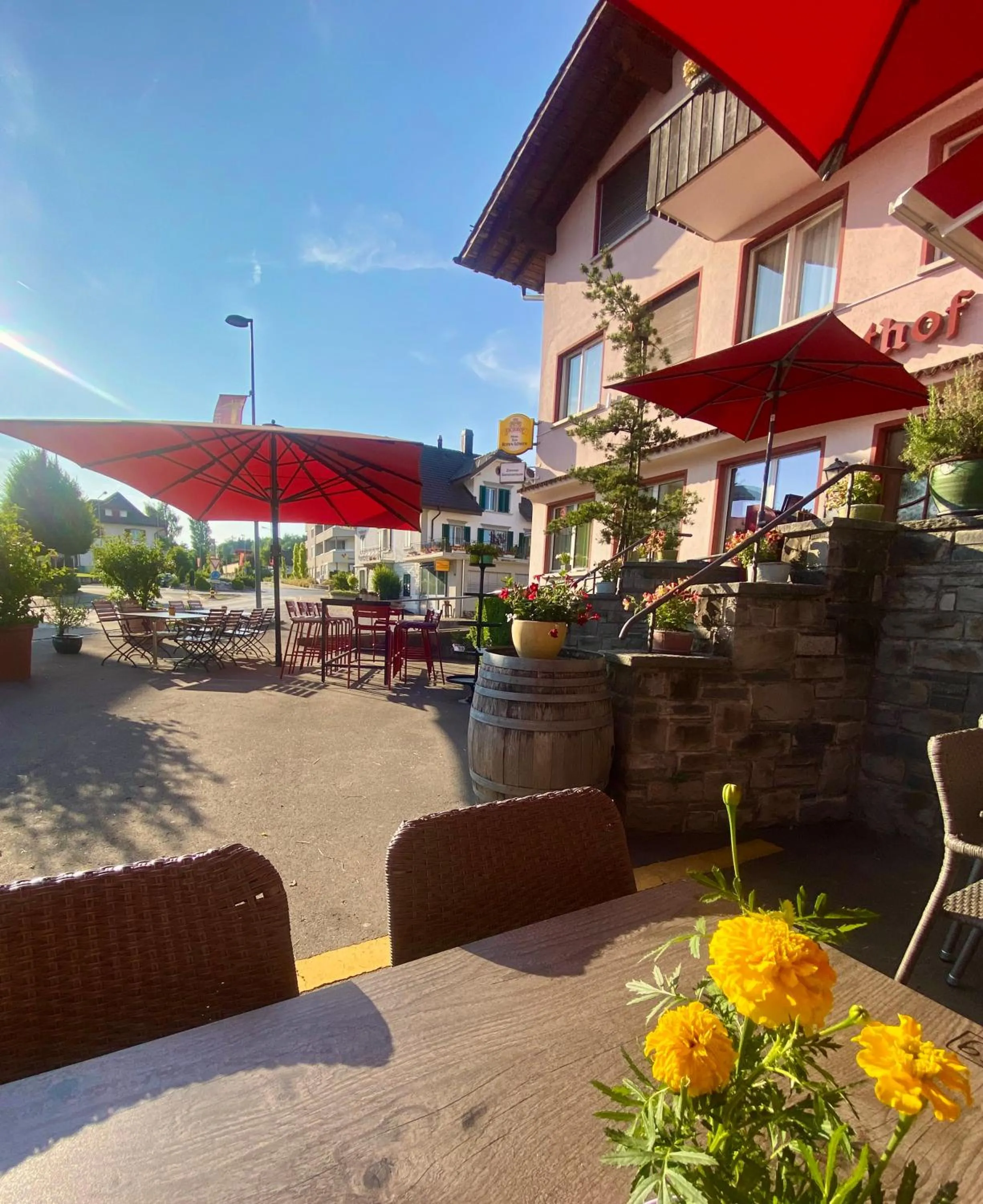 Restaurant/places to eat in Gasthof zum Roten Löwen