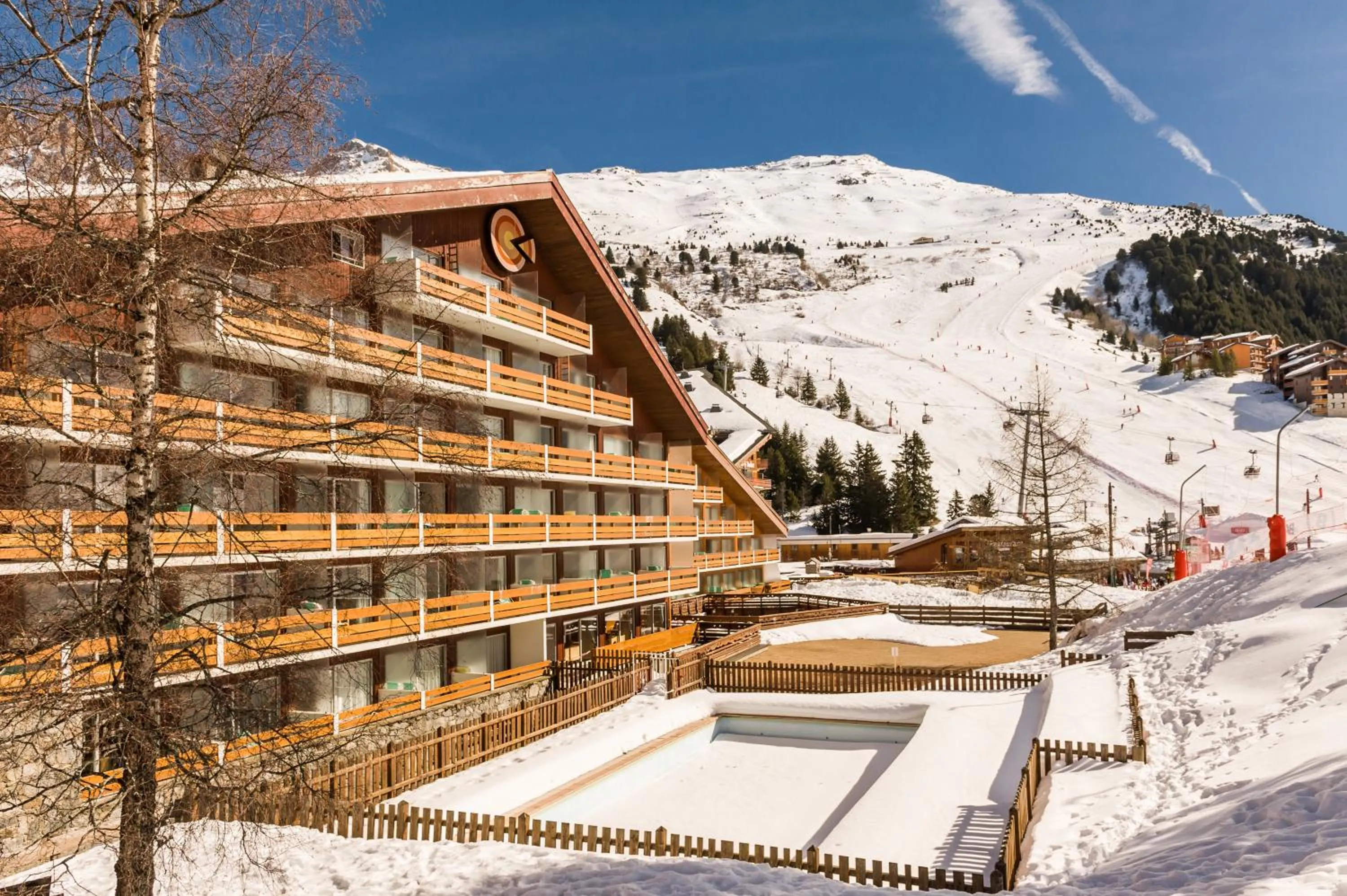 Property building in Résidence Pierre & Vacances Les Bleuets