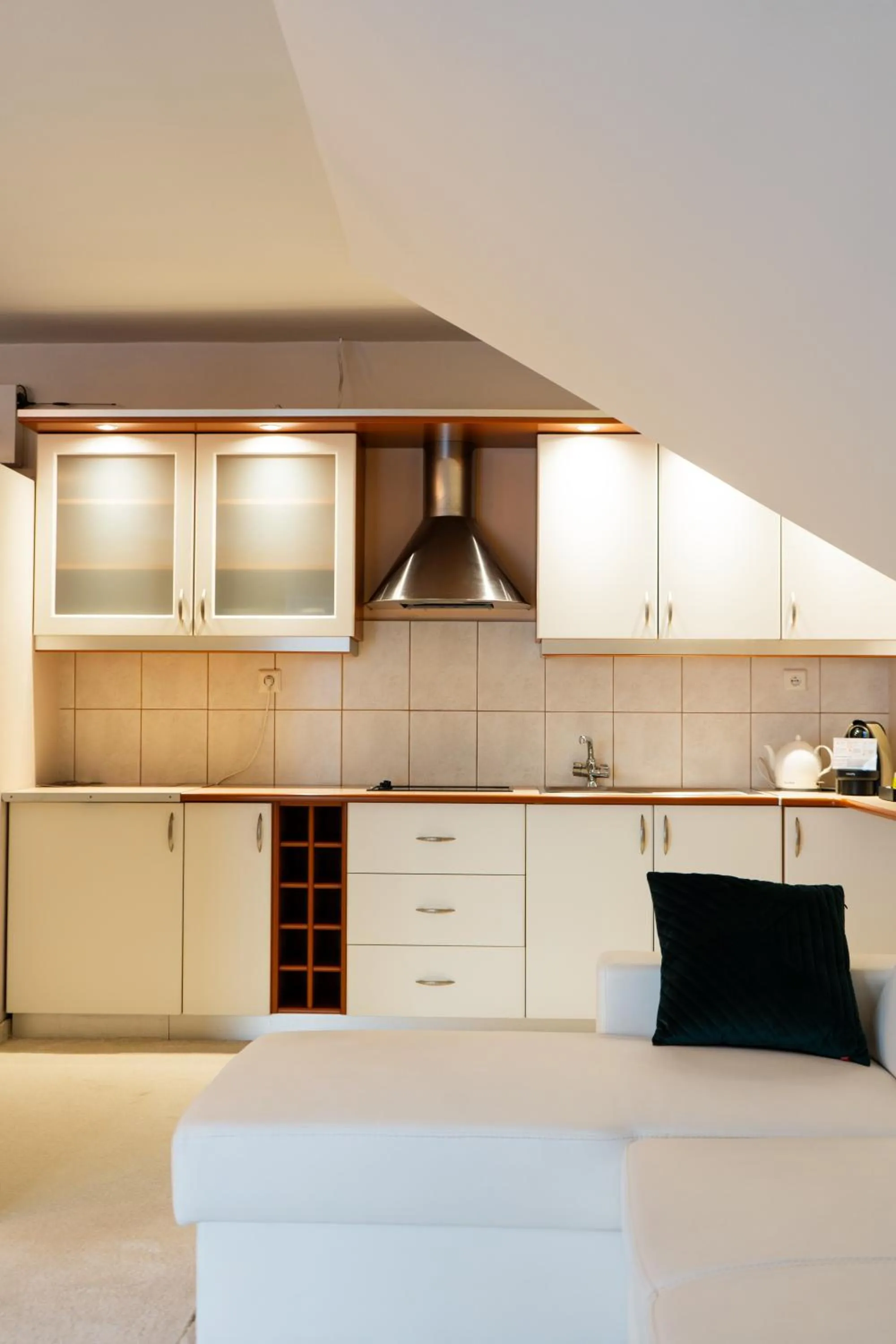 Kitchen or kitchenette in Hotel Court Wellness&Spa