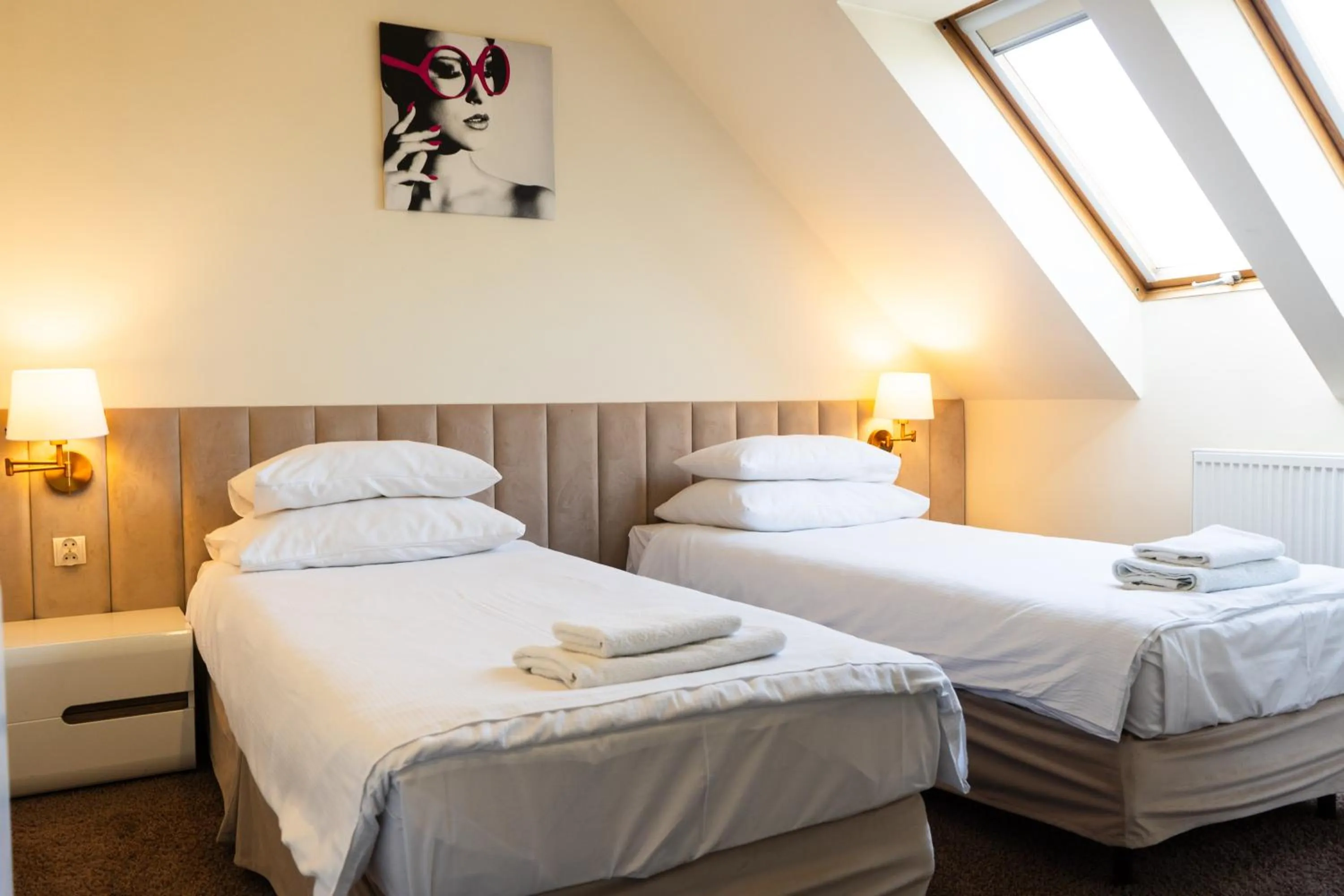 Bed in Hotel Court Wellness&Spa