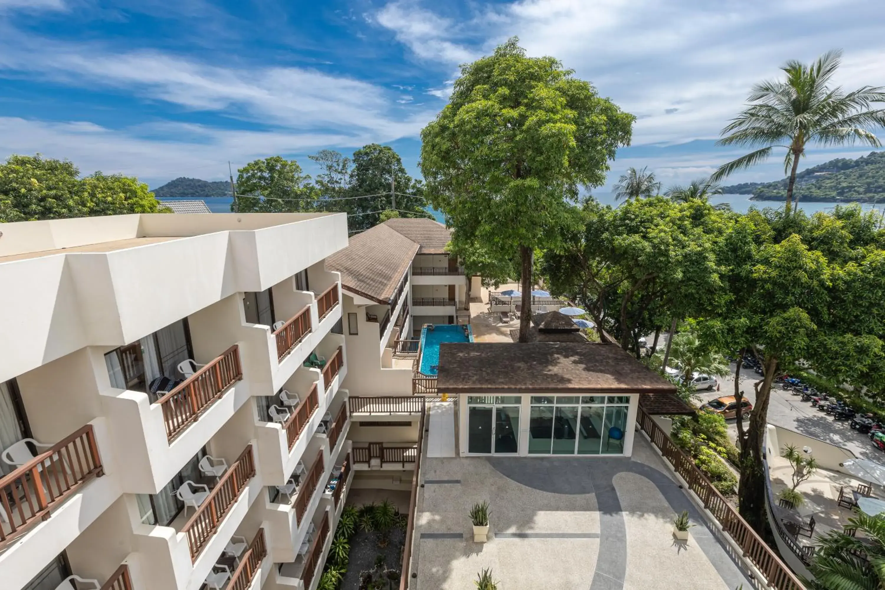Property building in Patong Lodge Hotel - Thailand's Green Hotel Plus Property building in Patong Lodge Hotel - Thailand's Green Hotel Plus