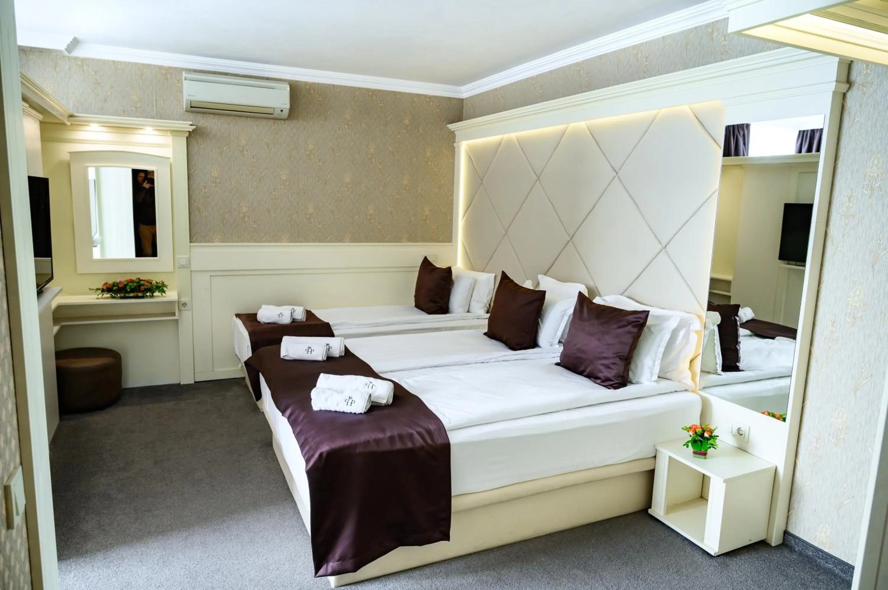 Bed in Park Hotel Plovdiv