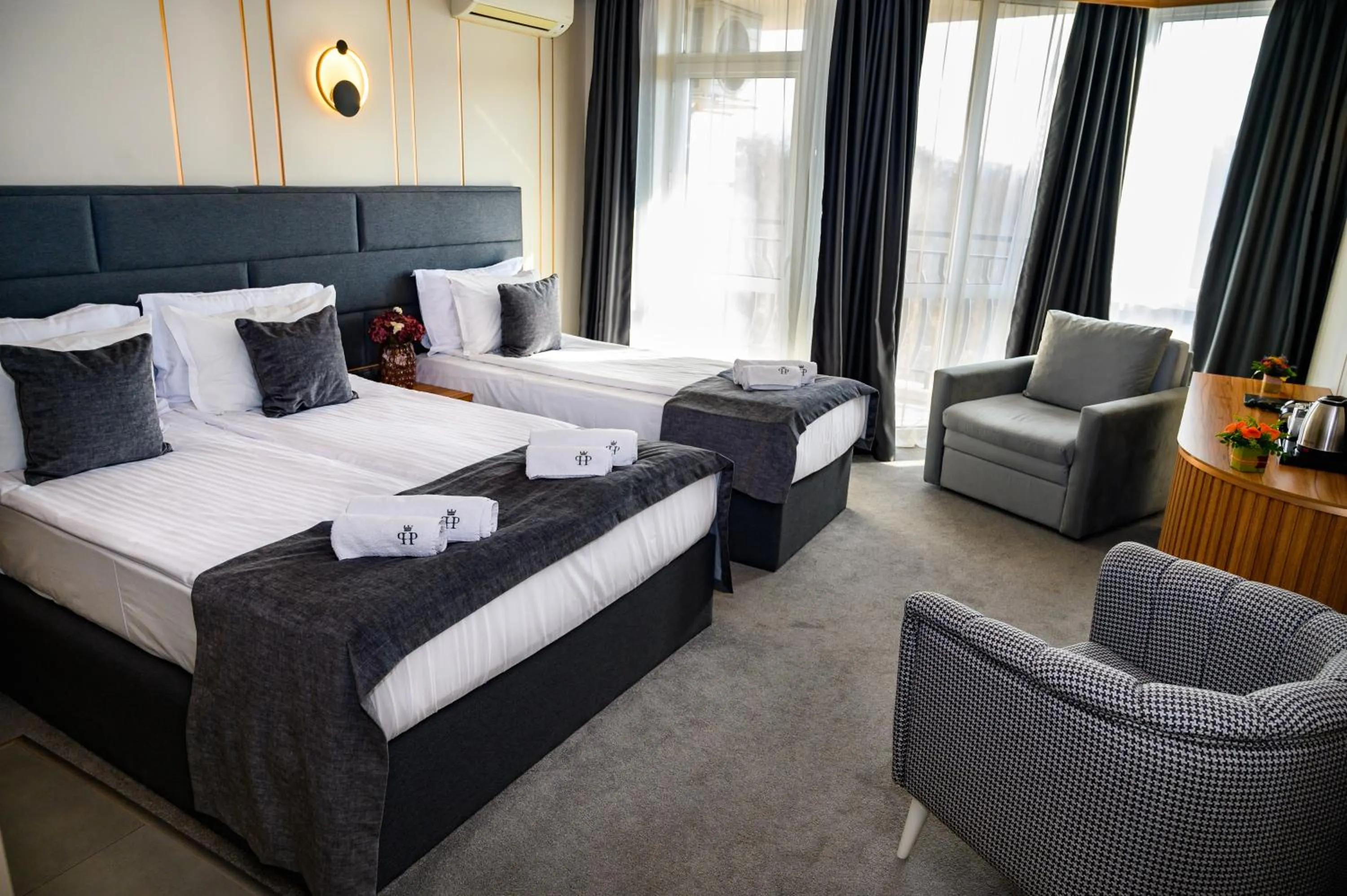 Bed in Park Hotel Plovdiv