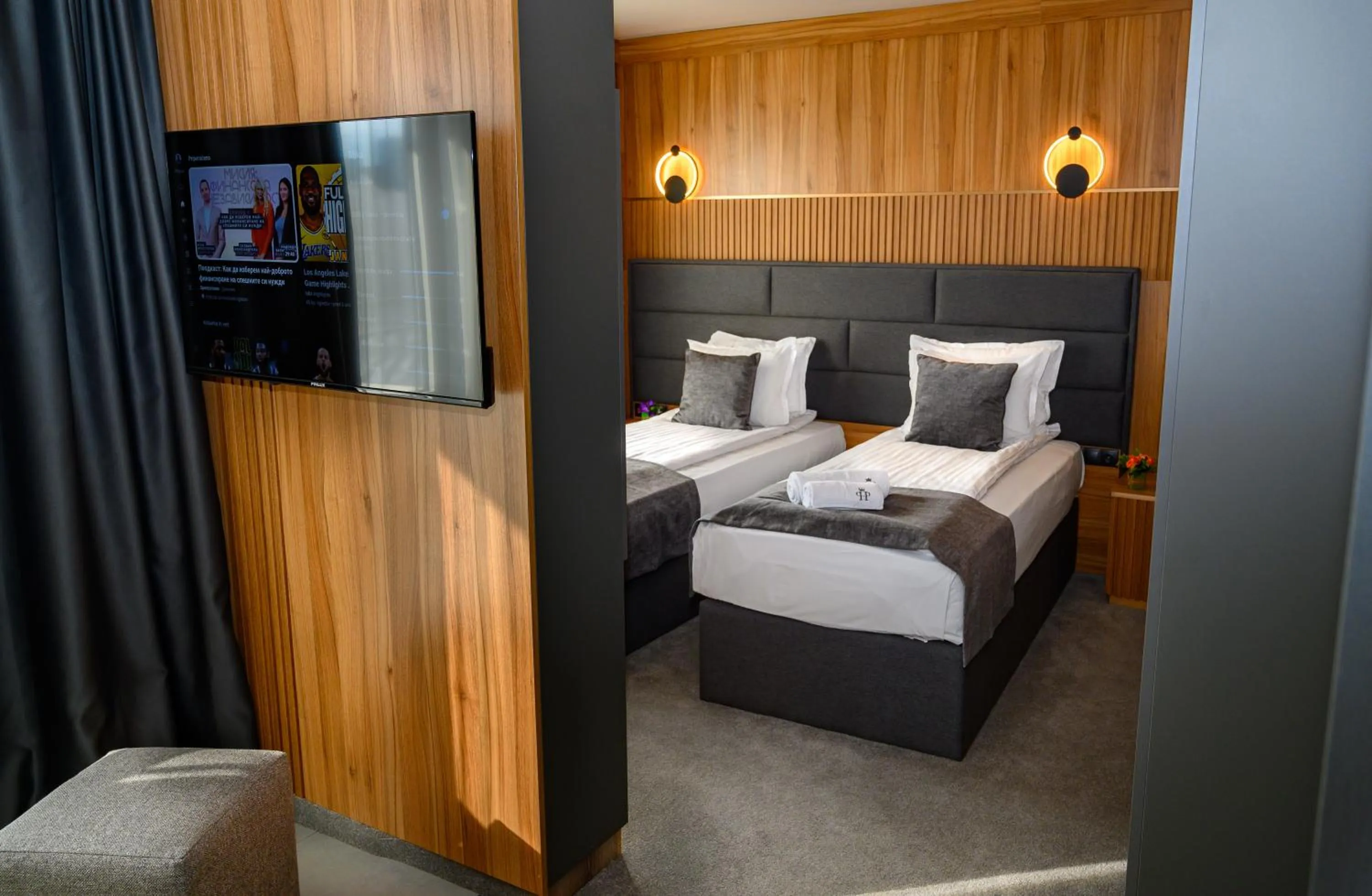 Bed in Park Hotel Plovdiv