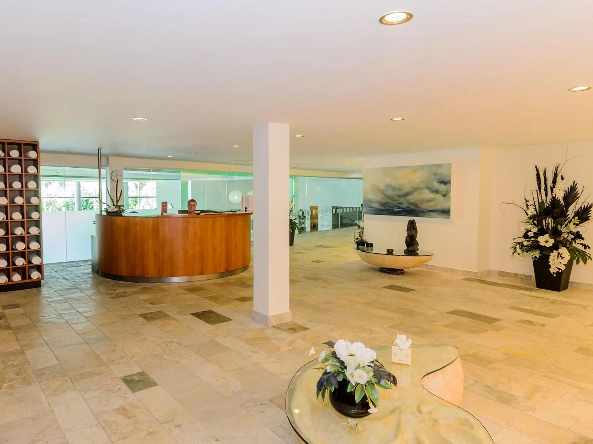 Lobby or reception in Hotel de France