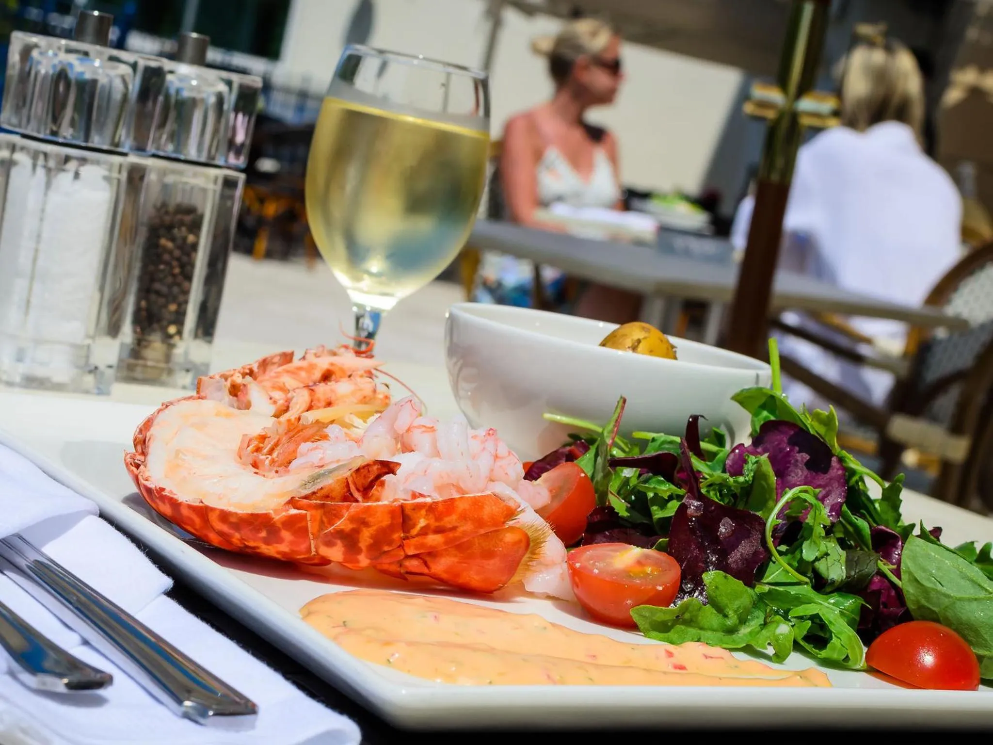 People in Hotel de France