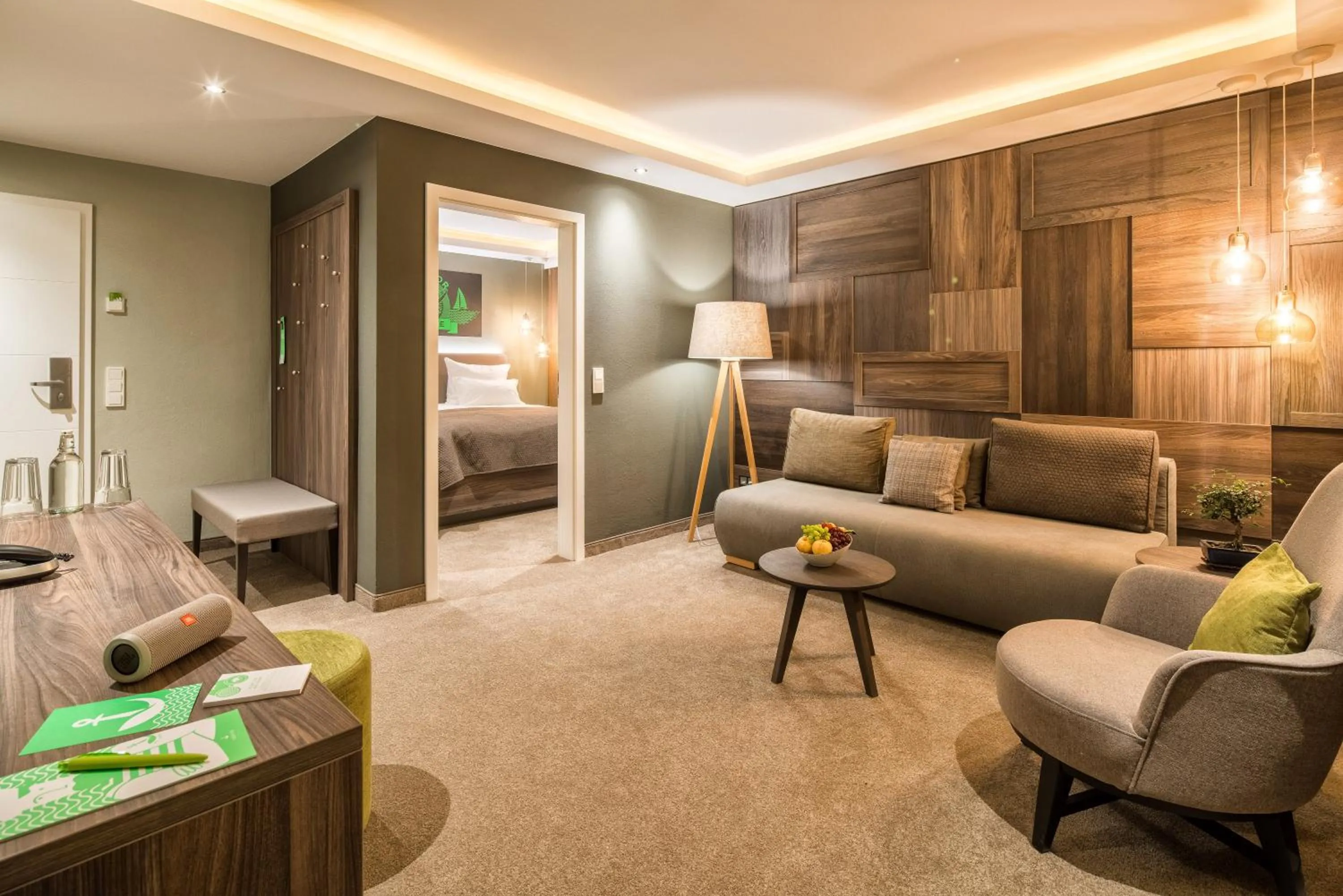 Bed in Pura Vida Hotel Cuxhaven