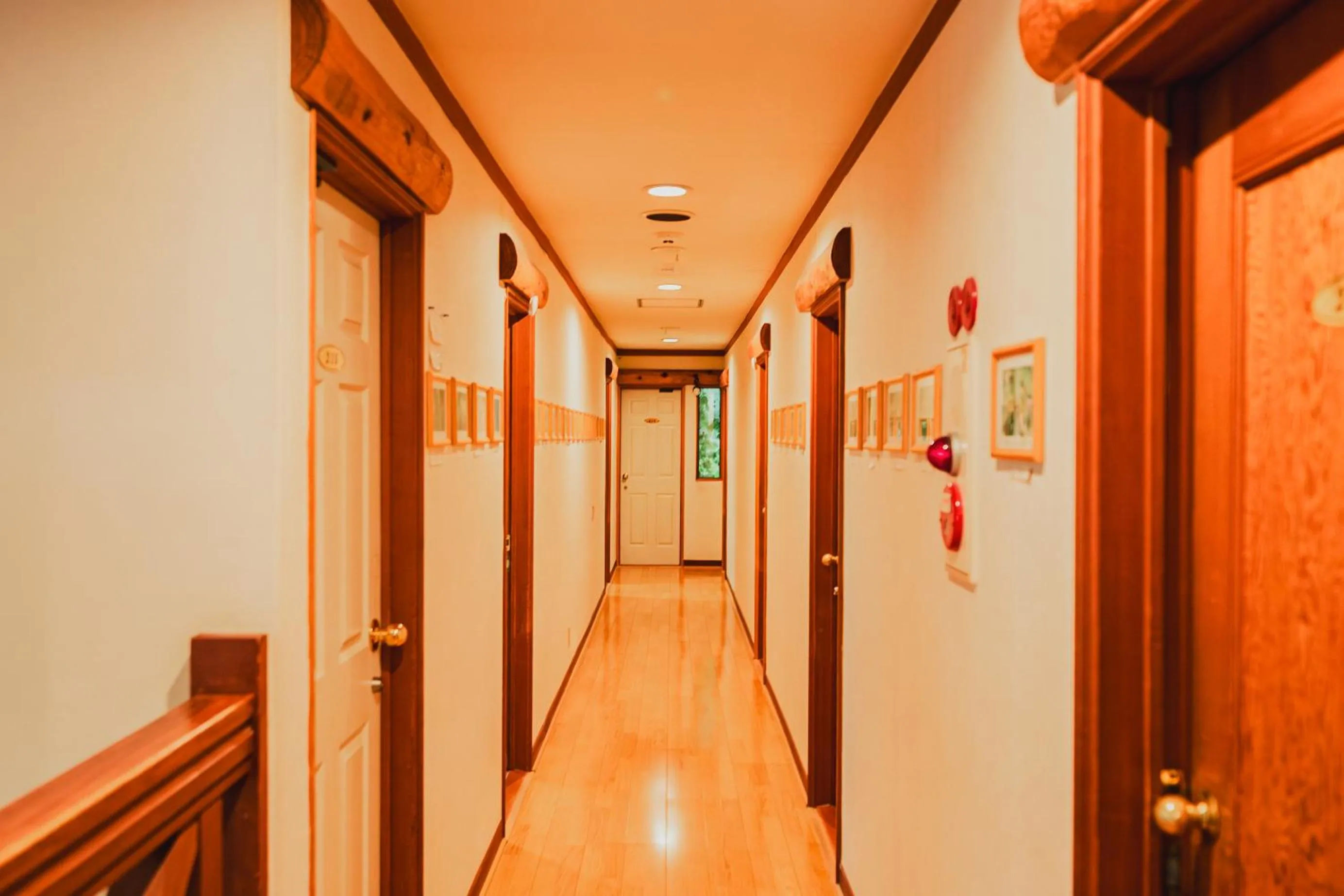 Decorative detail in Hakuba Pension & Log Hotel Meteor