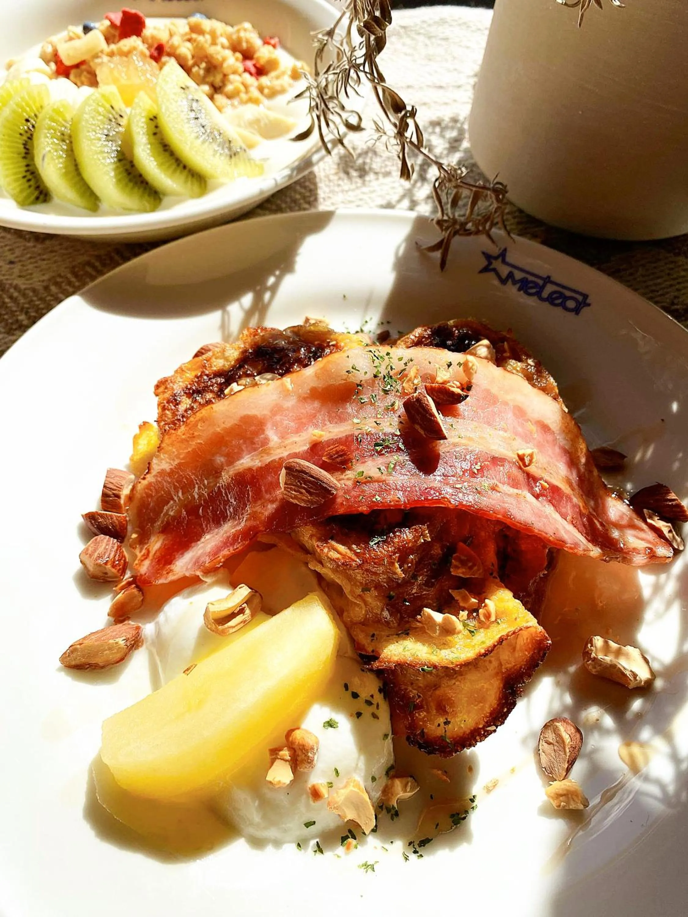 Breakfast in Hakuba Pension & Log Hotel Meteor