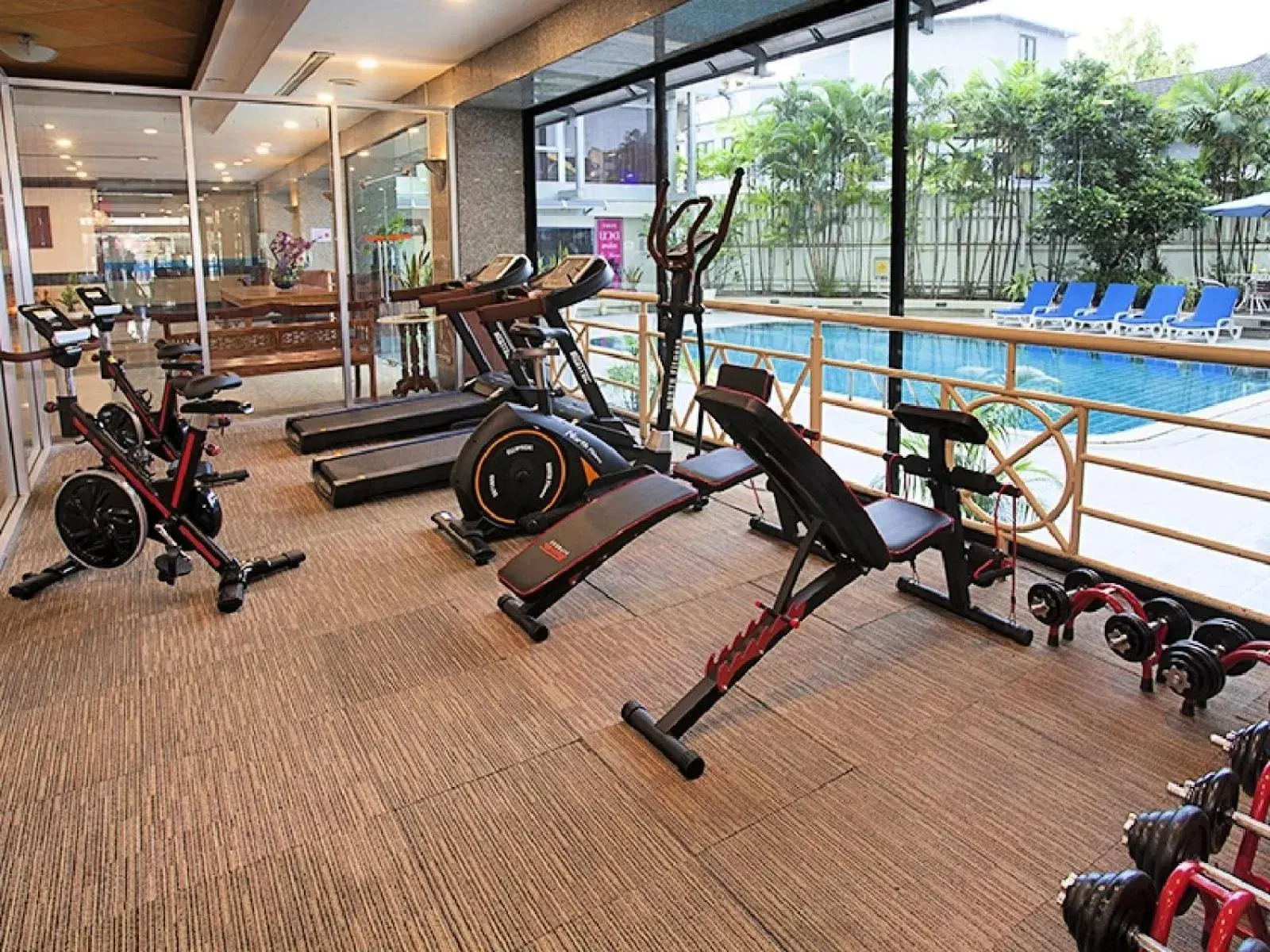 Fitness centre/facilities in Summit Pavilion Hotel Fitness centre/facilities in Summit Pavilion Hotel