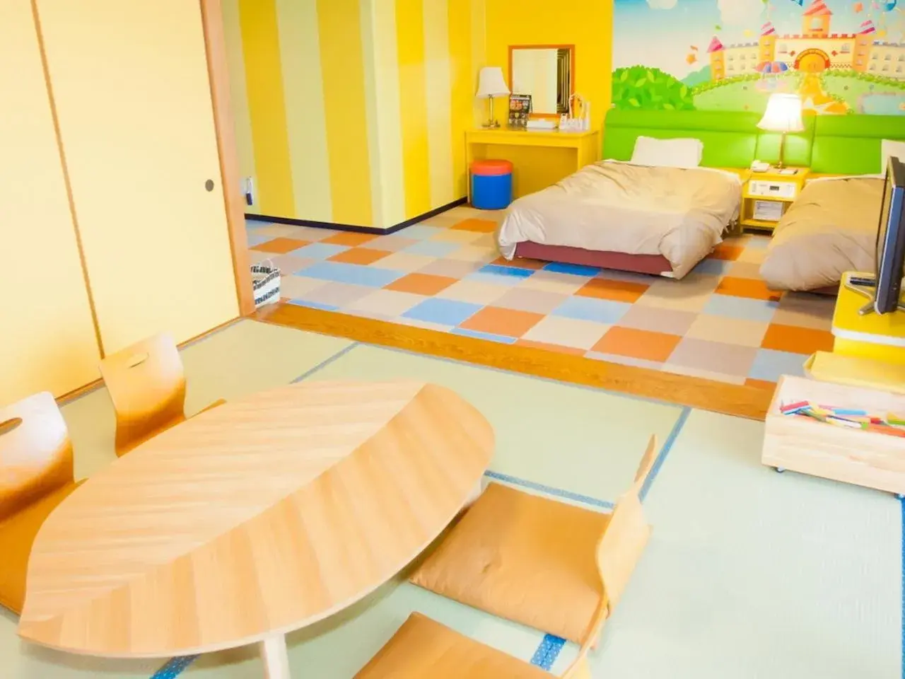 Bed in Diamond Setouchi Marine Hotel Bed in Diamond Setouchi Marine Hotel