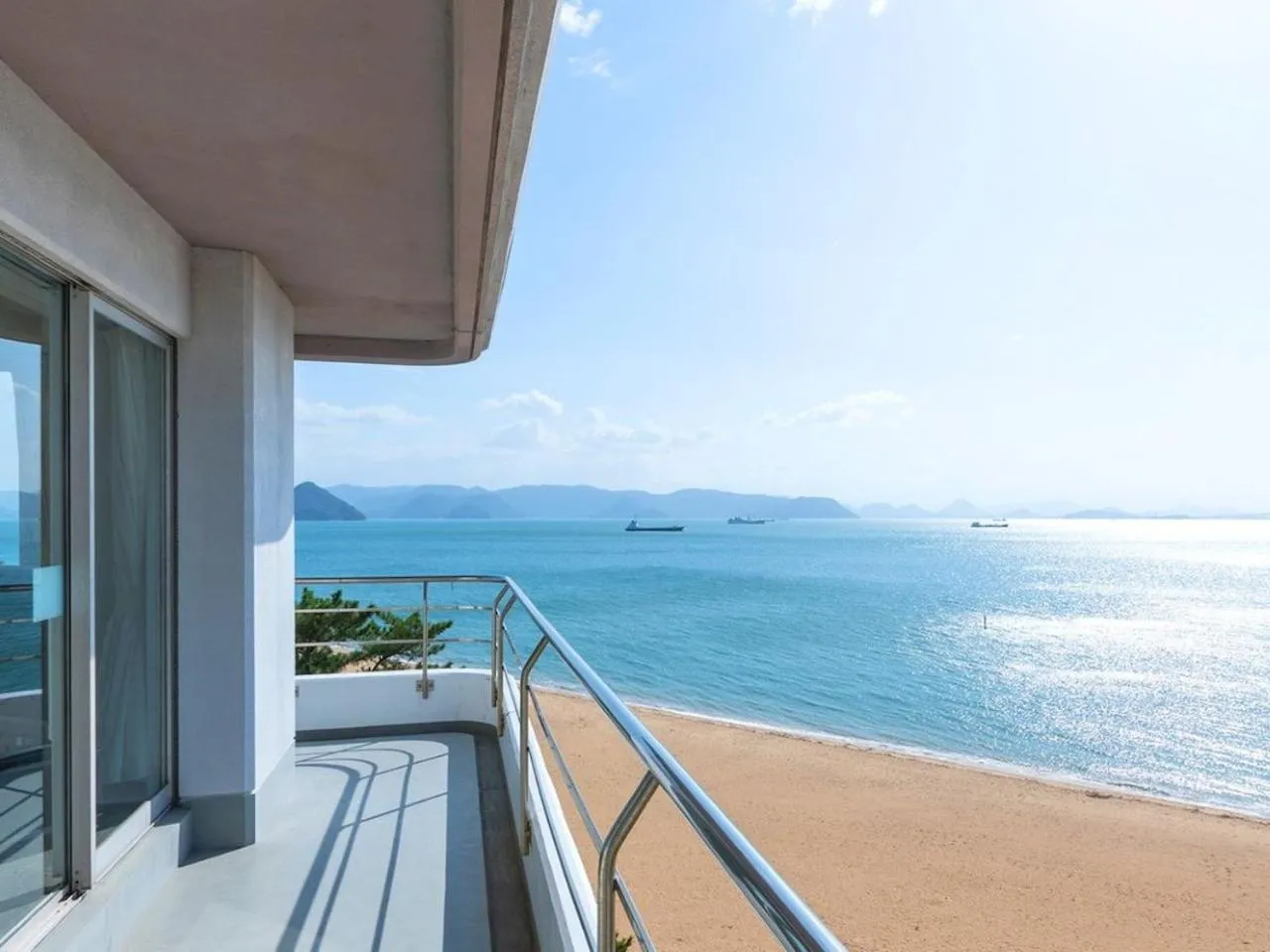 Balcony/Terrace in Diamond Setouchi Marine Hotel