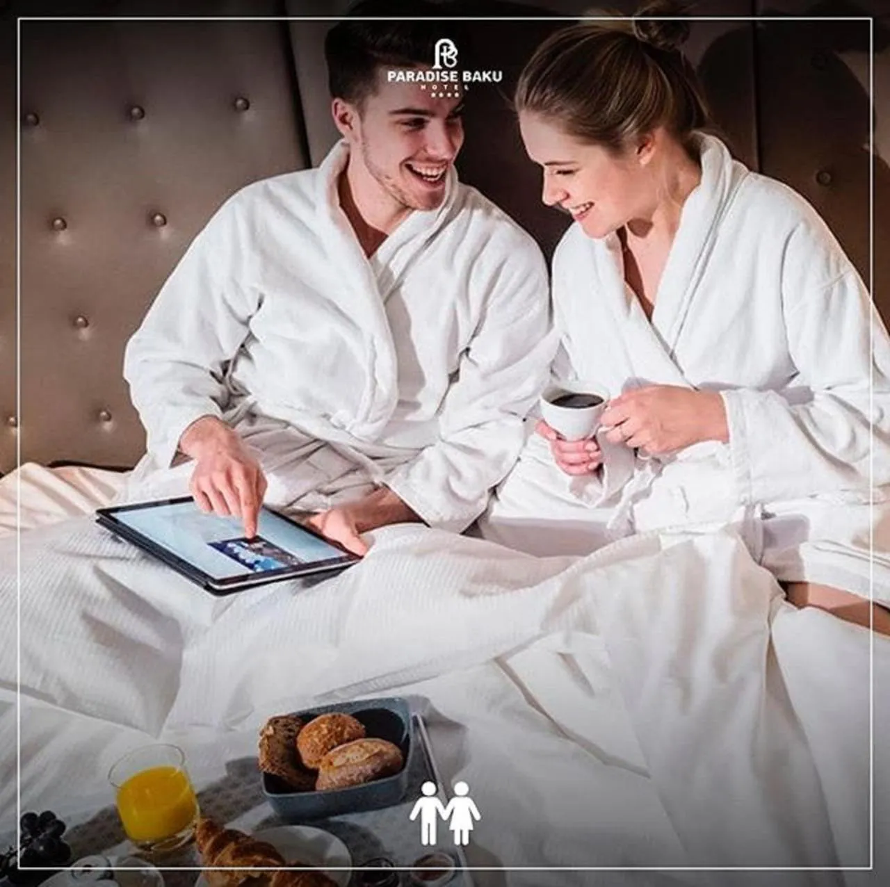 People in Paradise Hotel Baku