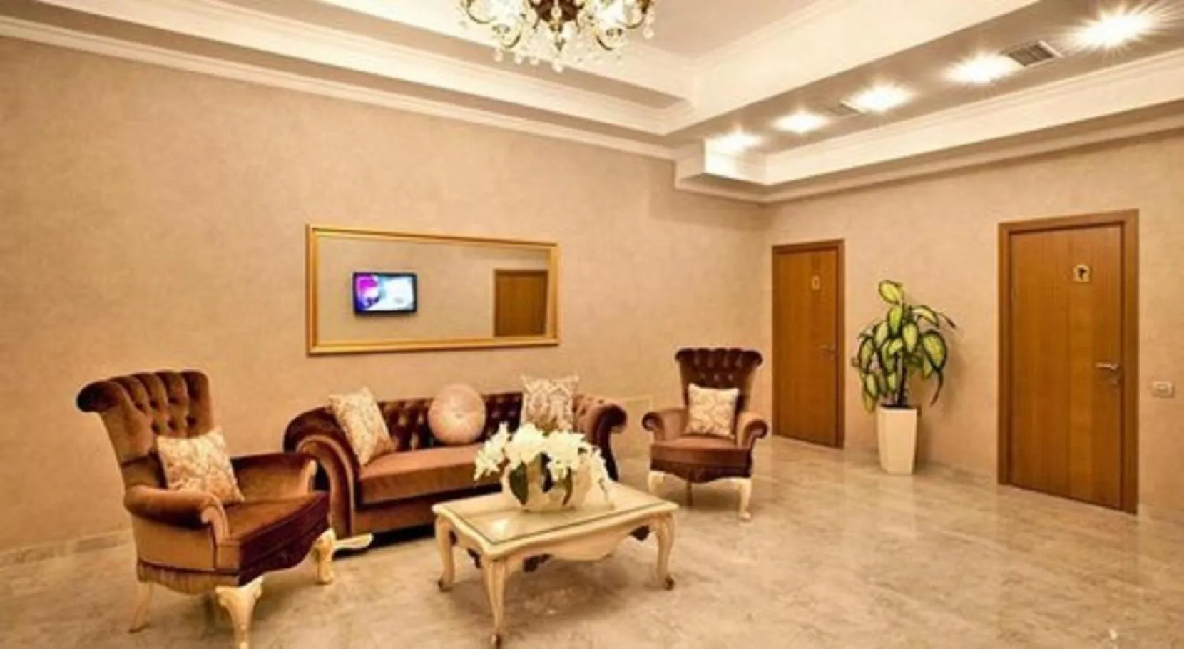 Seating area in Paradise Hotel Baku