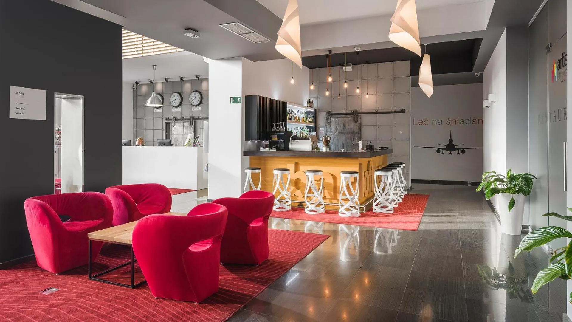 Lounge or bar in Artis Loft Hotel