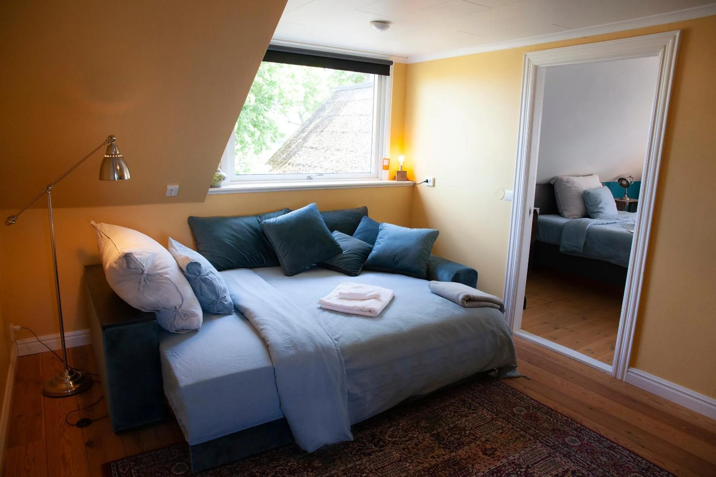 Bed in Three Pheasants Boutique Bed and Breakfast