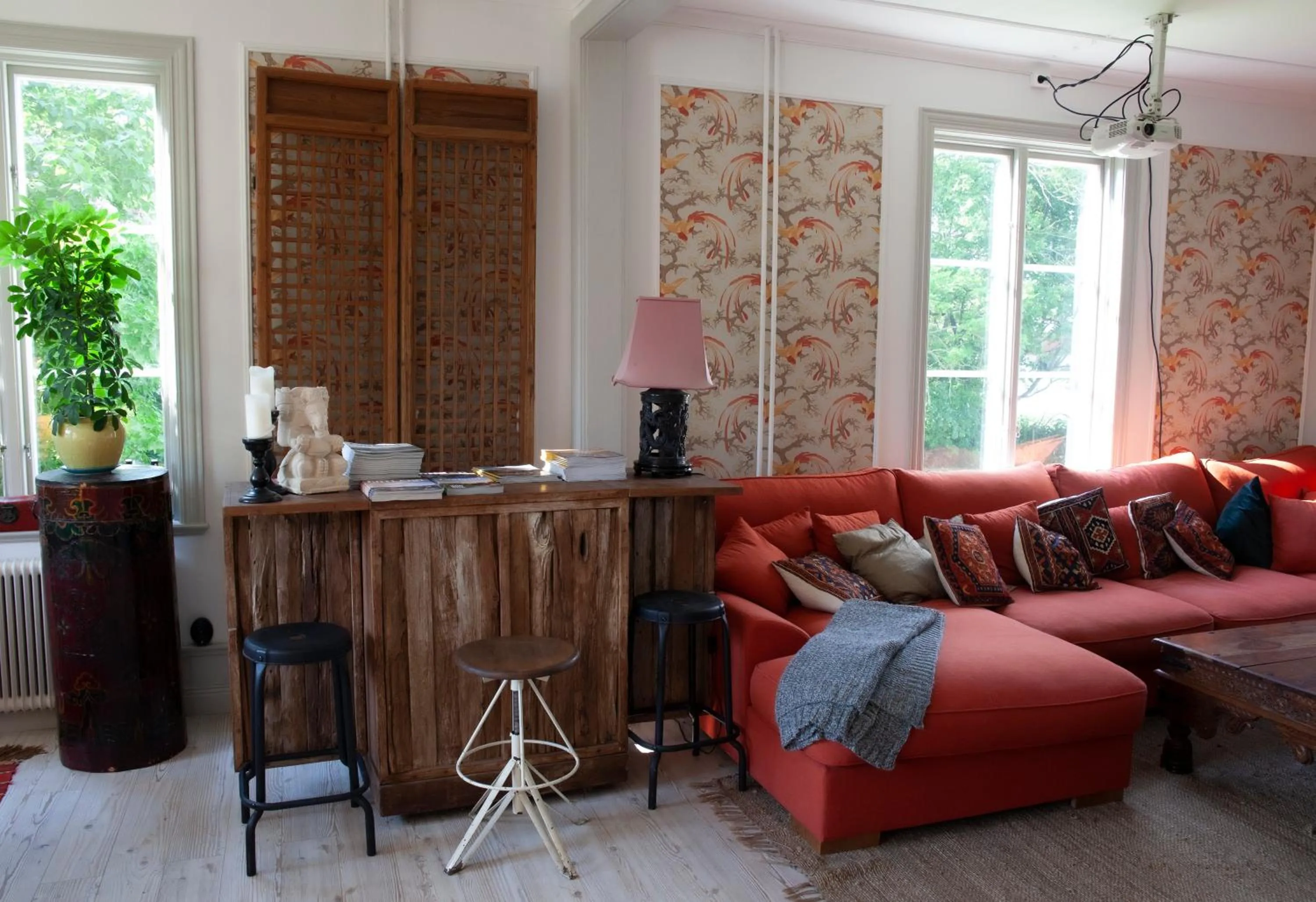Living room in Three Pheasants Boutique Bed and Breakfast