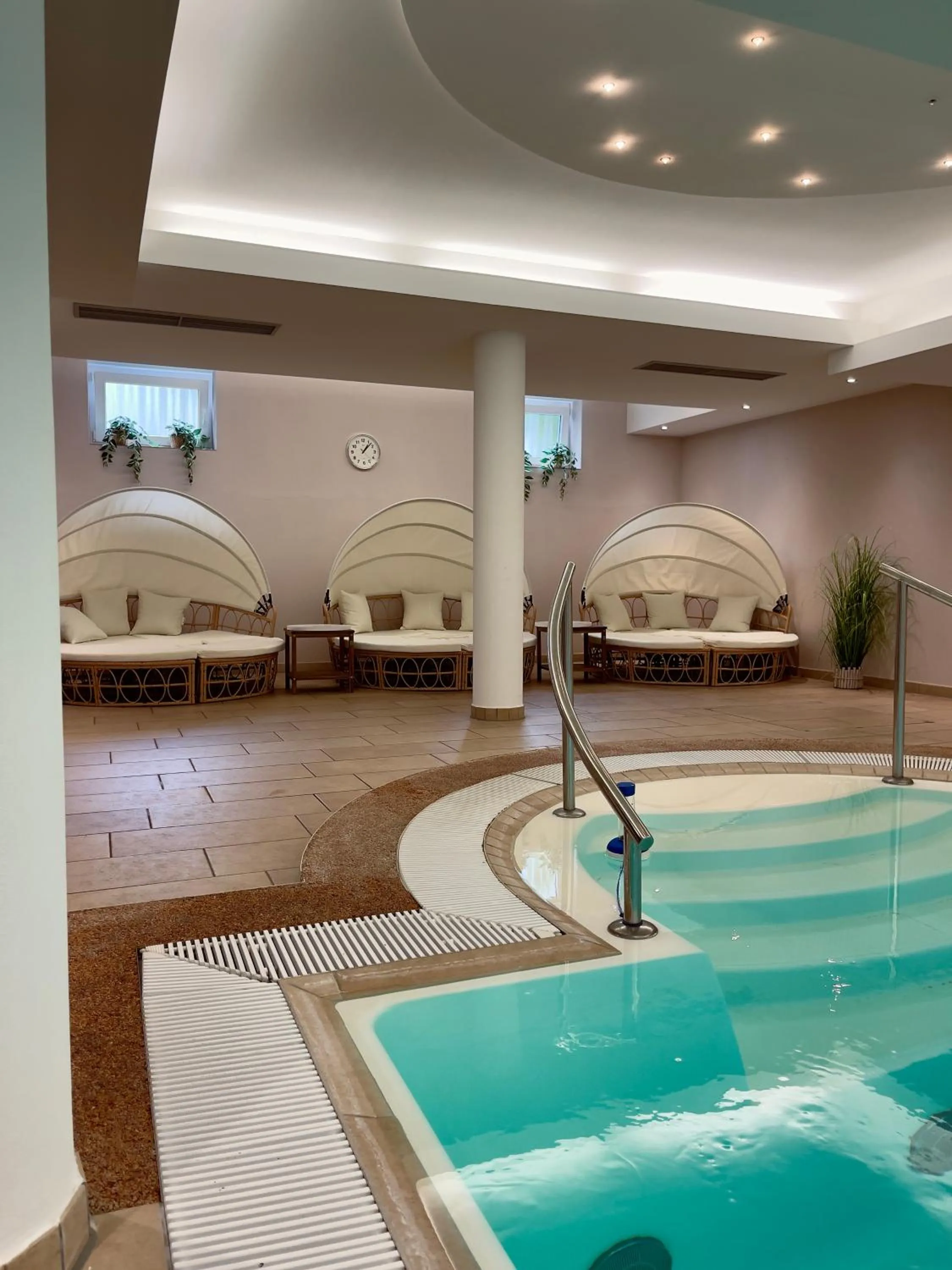 Pool view in Moin Hotel Cuxhaven