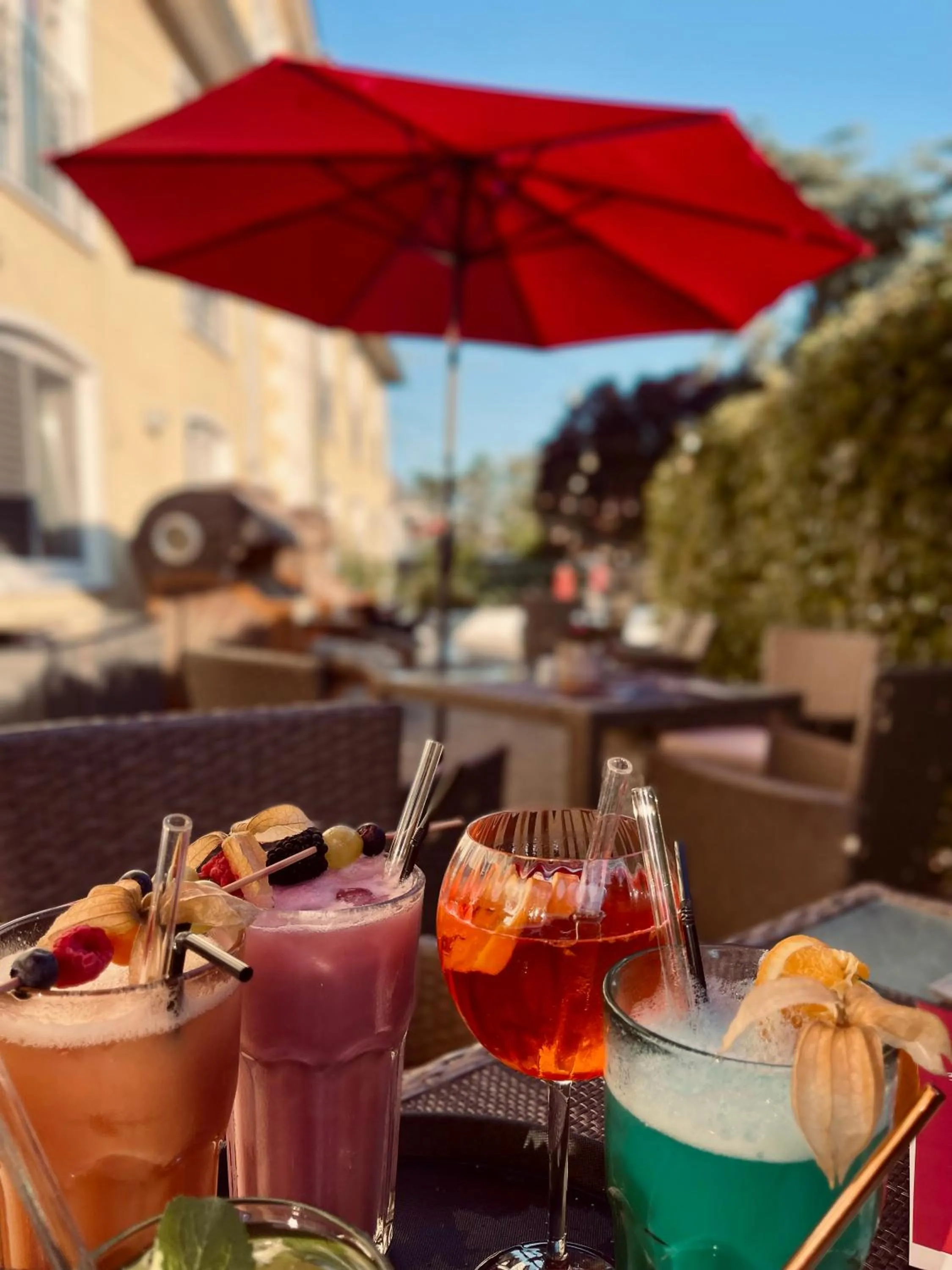 Patio in Moin Hotel Cuxhaven